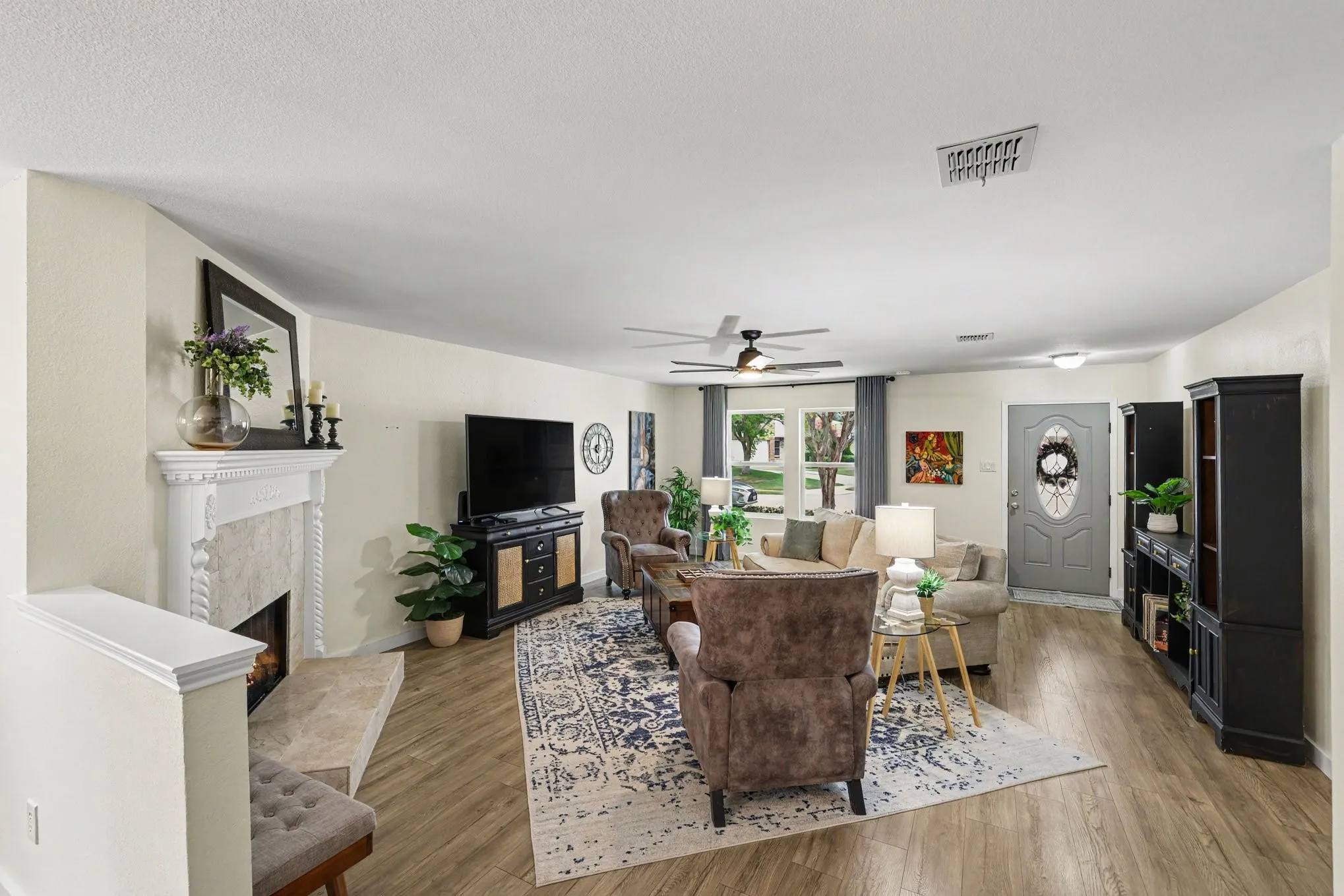 Lots of room to gather in front living room