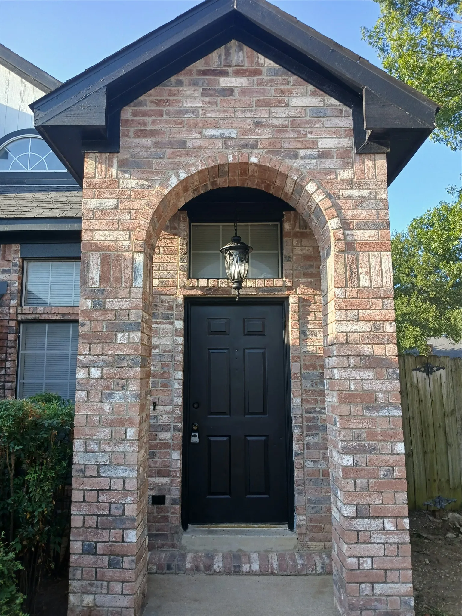 Front porch entry