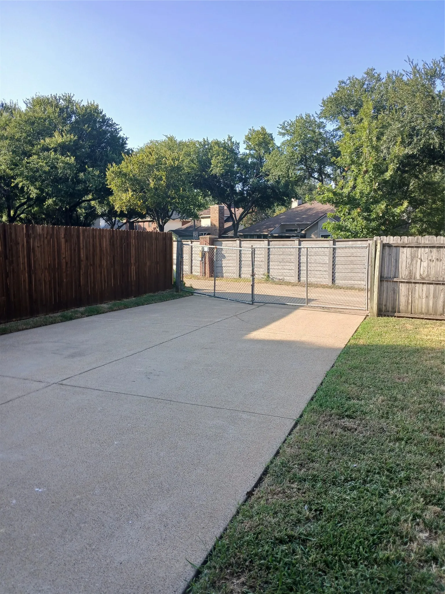 long driveway