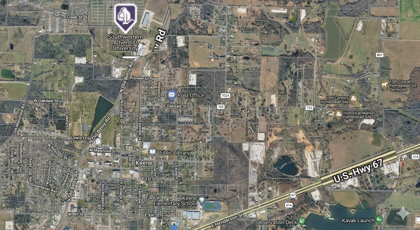 Easy access to major Highways Like U.S. Hwy 67