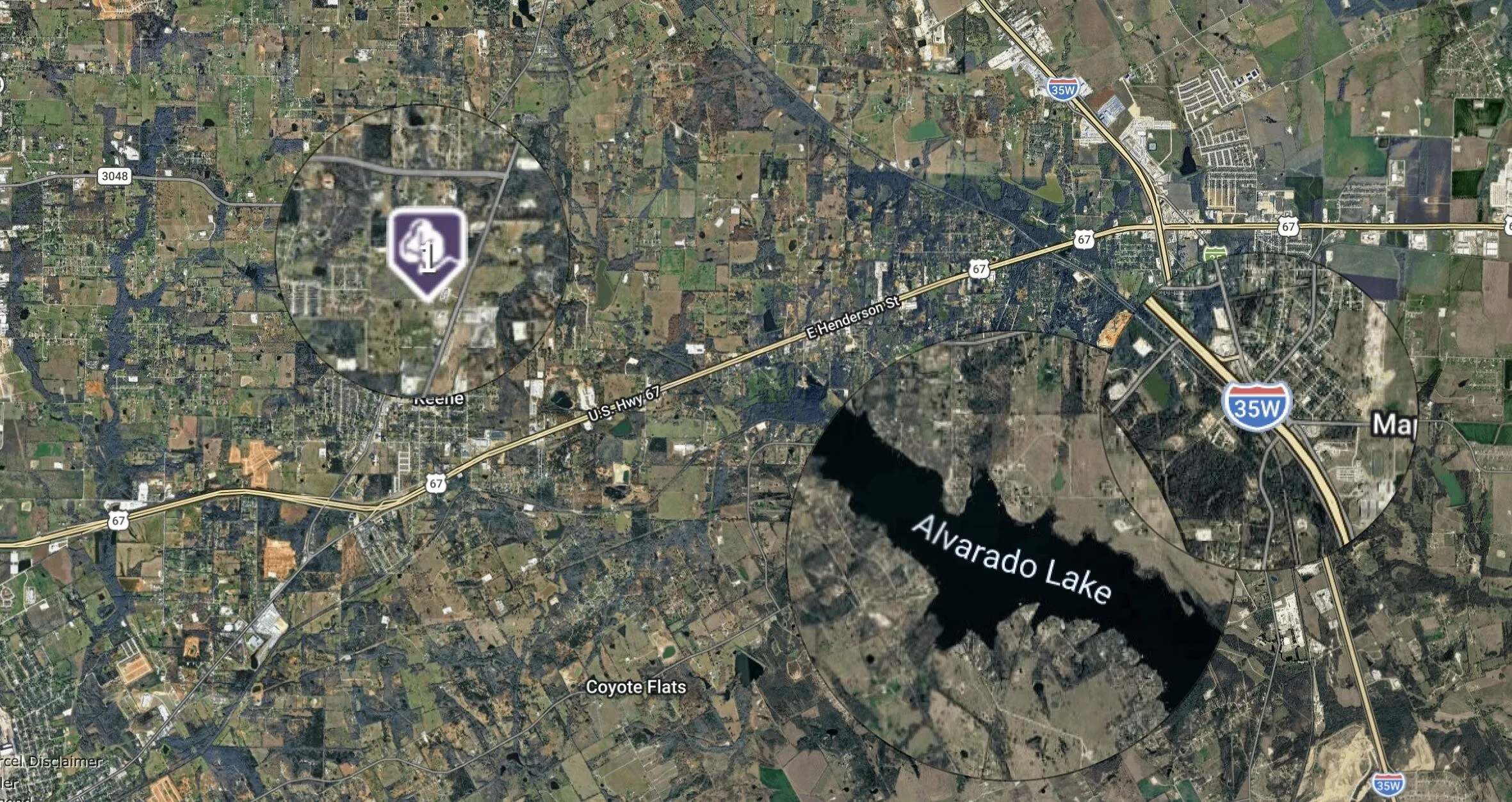 Alvarado Lake & I-35W are just minutes away!