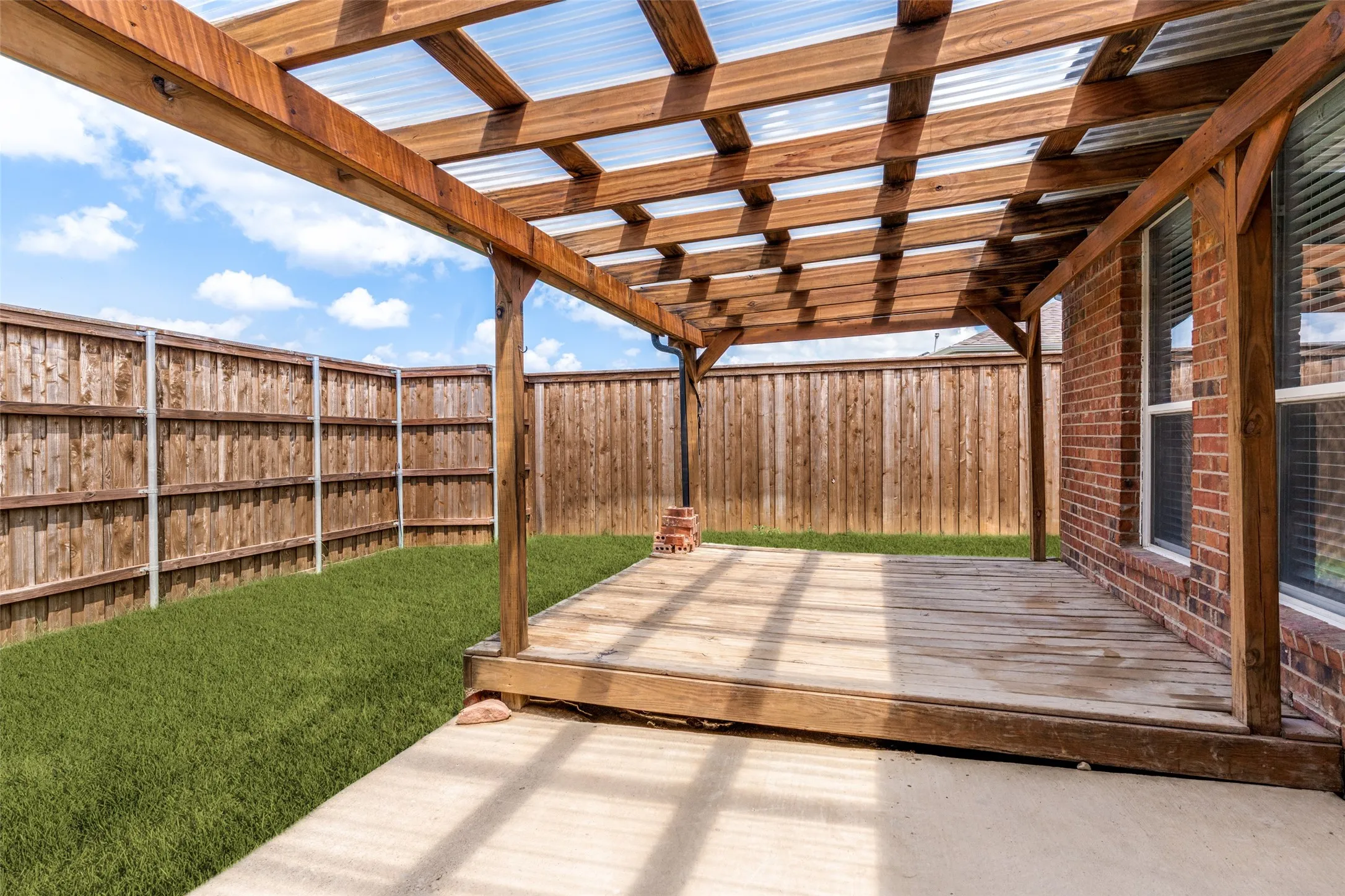 Private Backyard