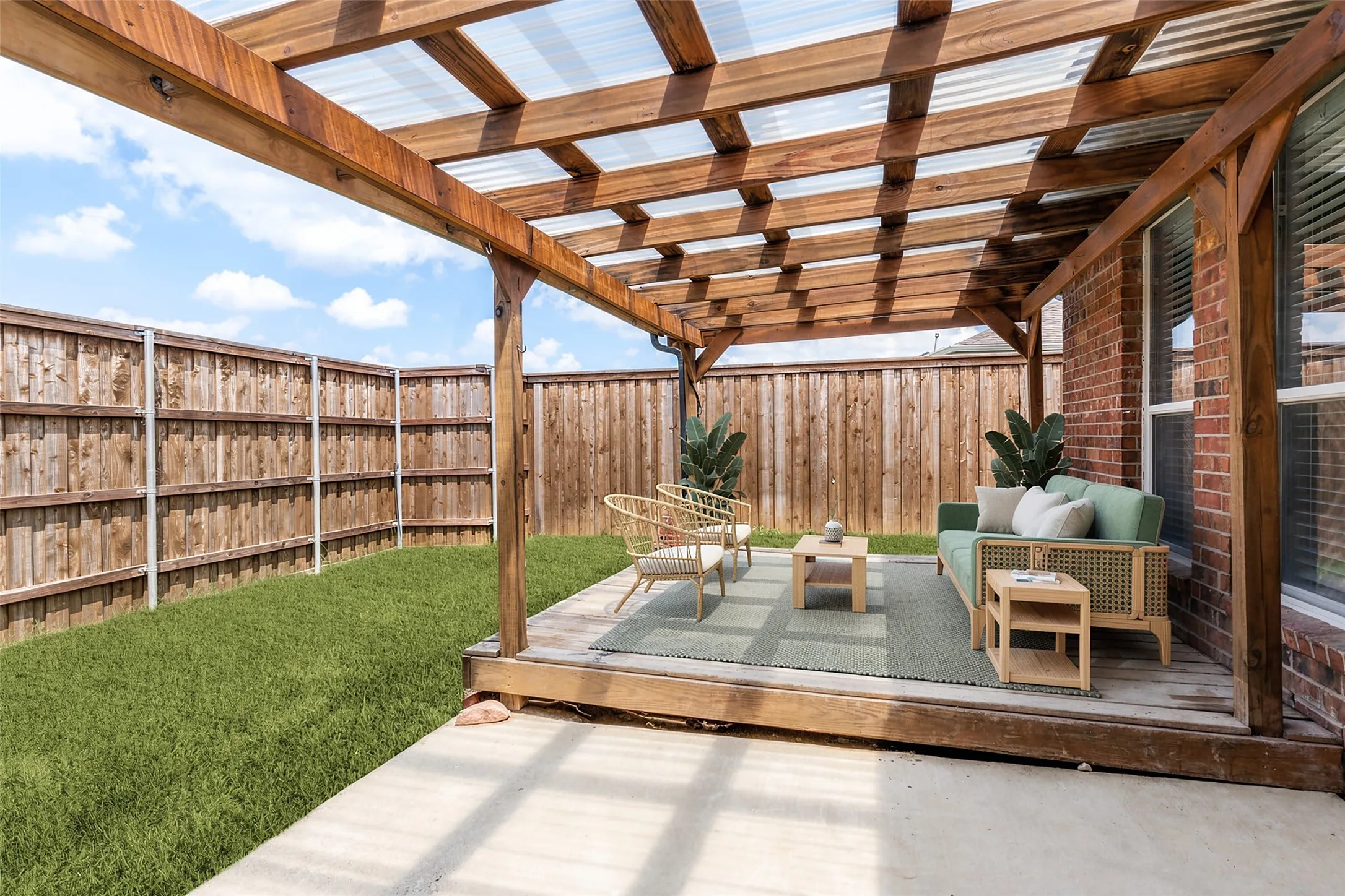 Private Backyard