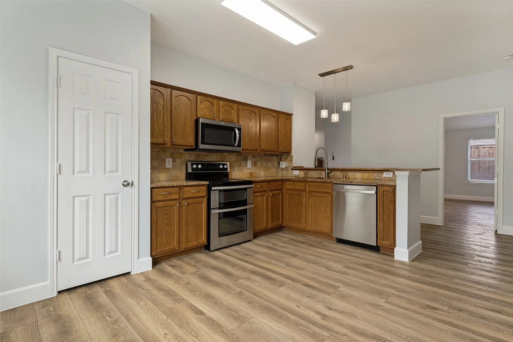 Open spacious kitchen