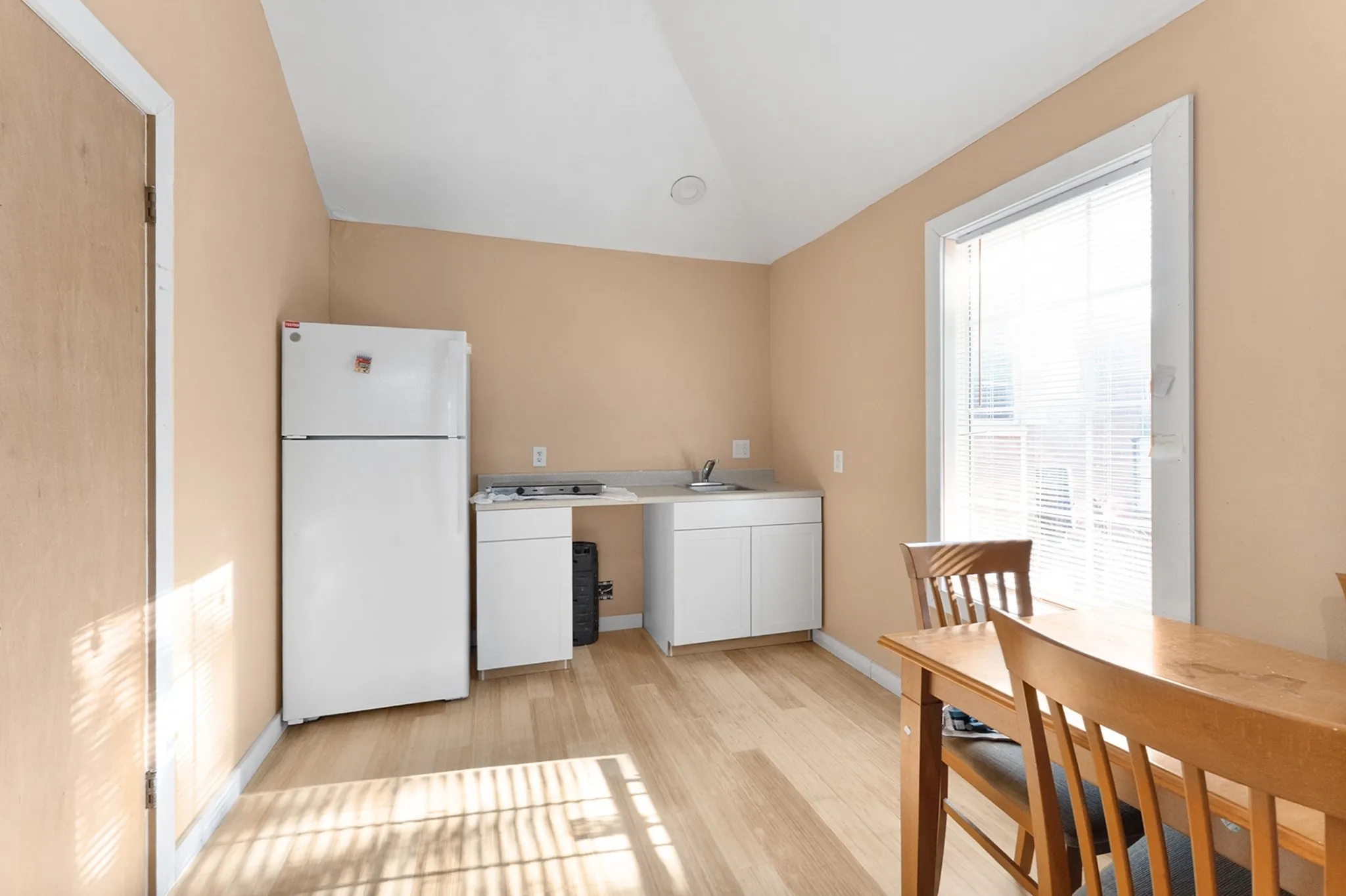 Guest quarters kitchen/living area