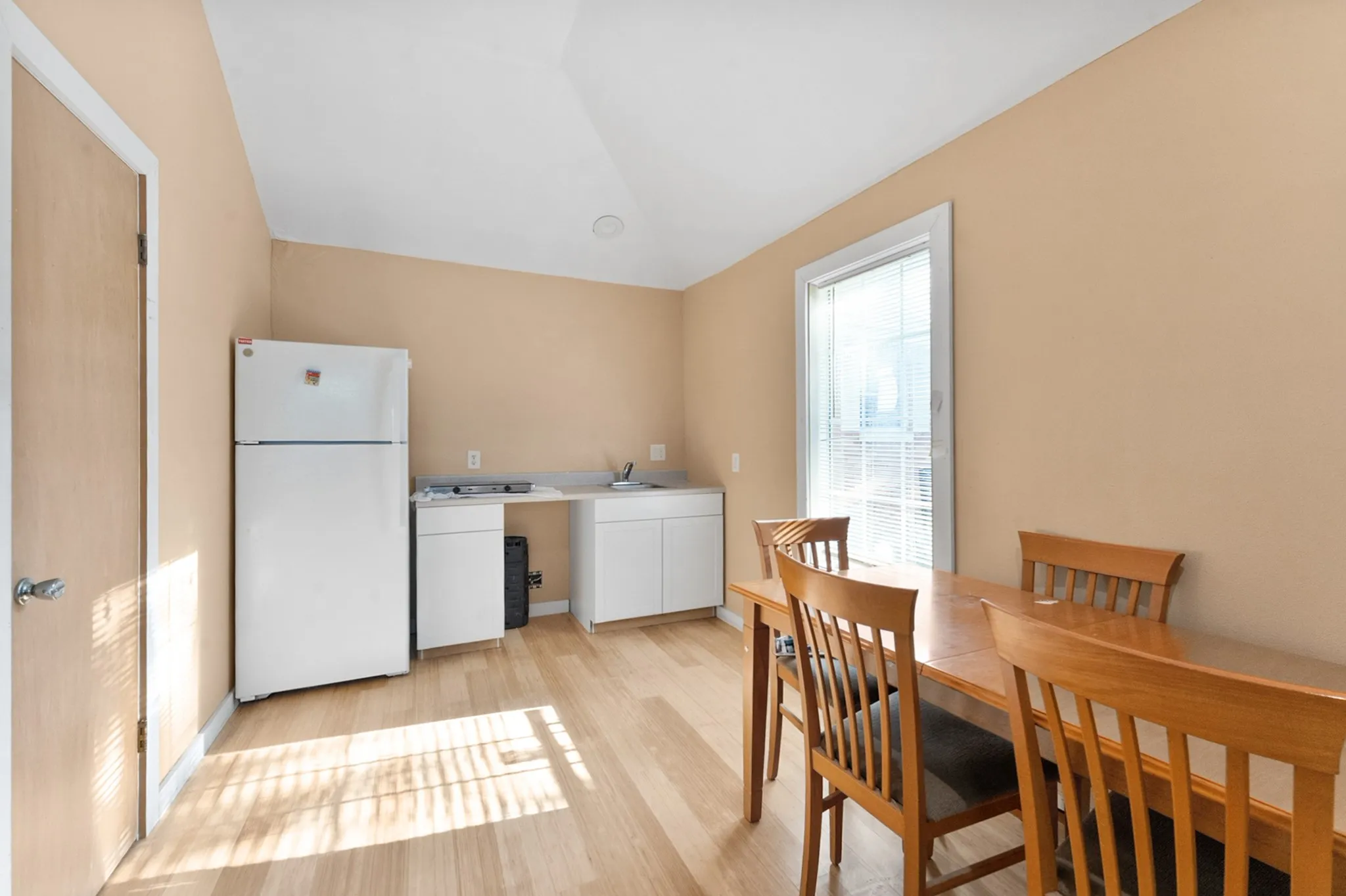 Guest quarters kitchen/living area