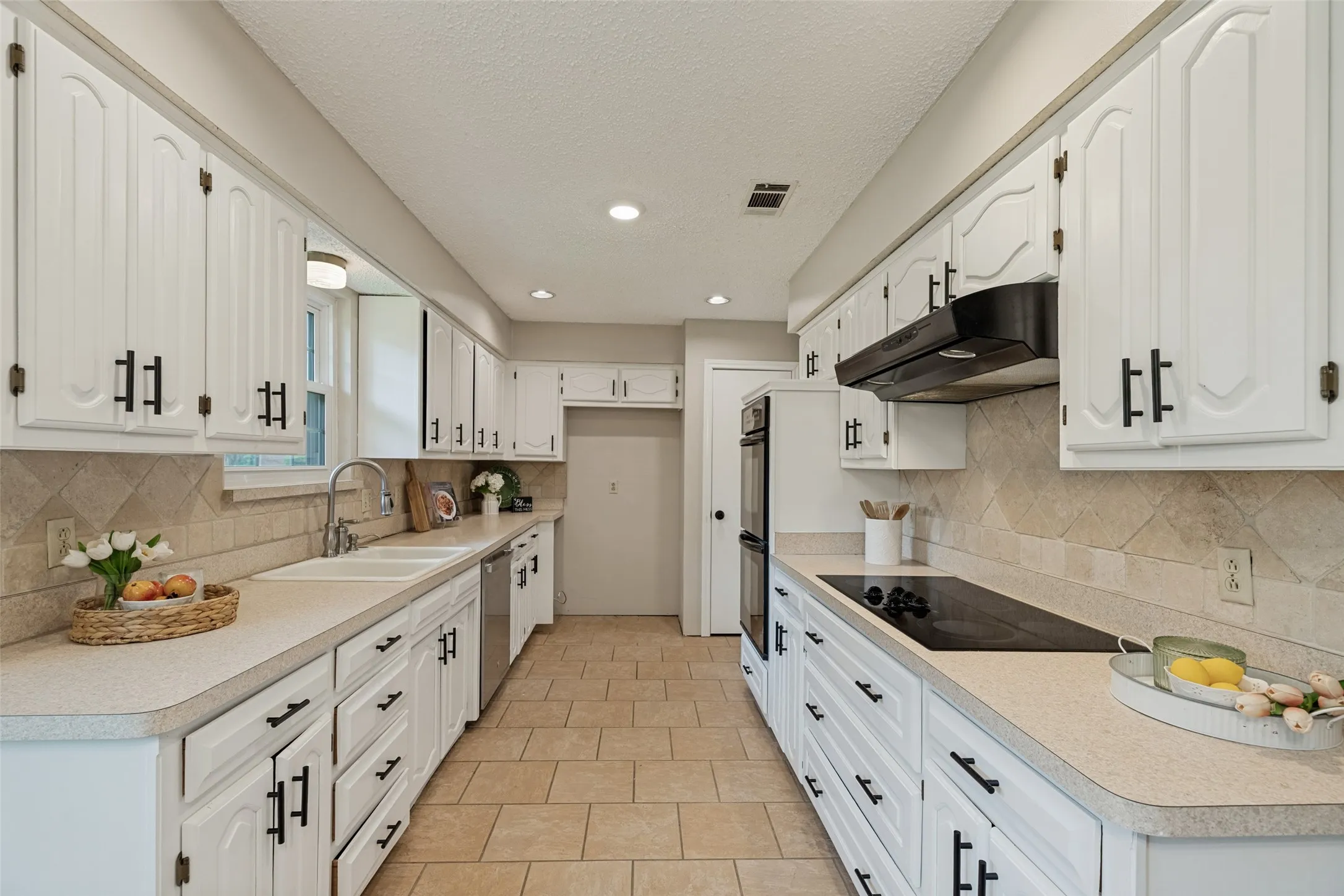 Recently updated appliances.