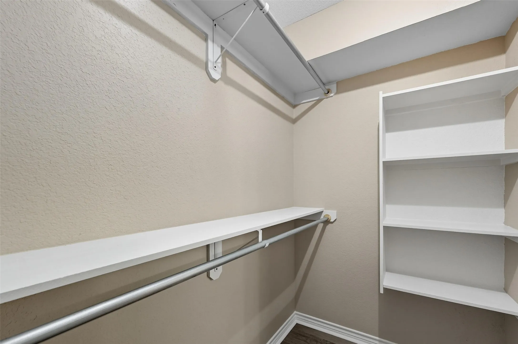 Spacious closet in Primary Bedroom