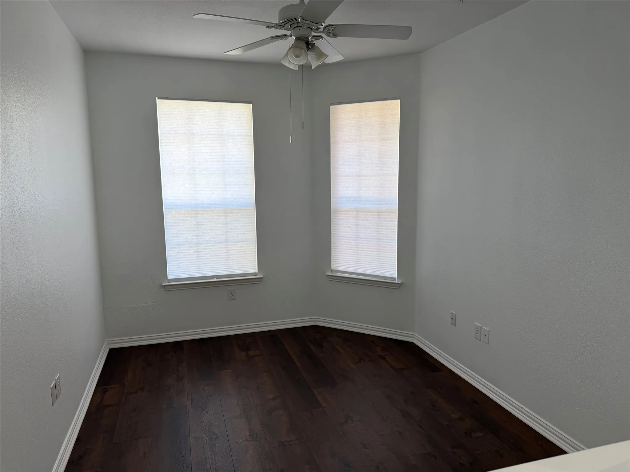 Second view through opening from living room to secondary living/office.