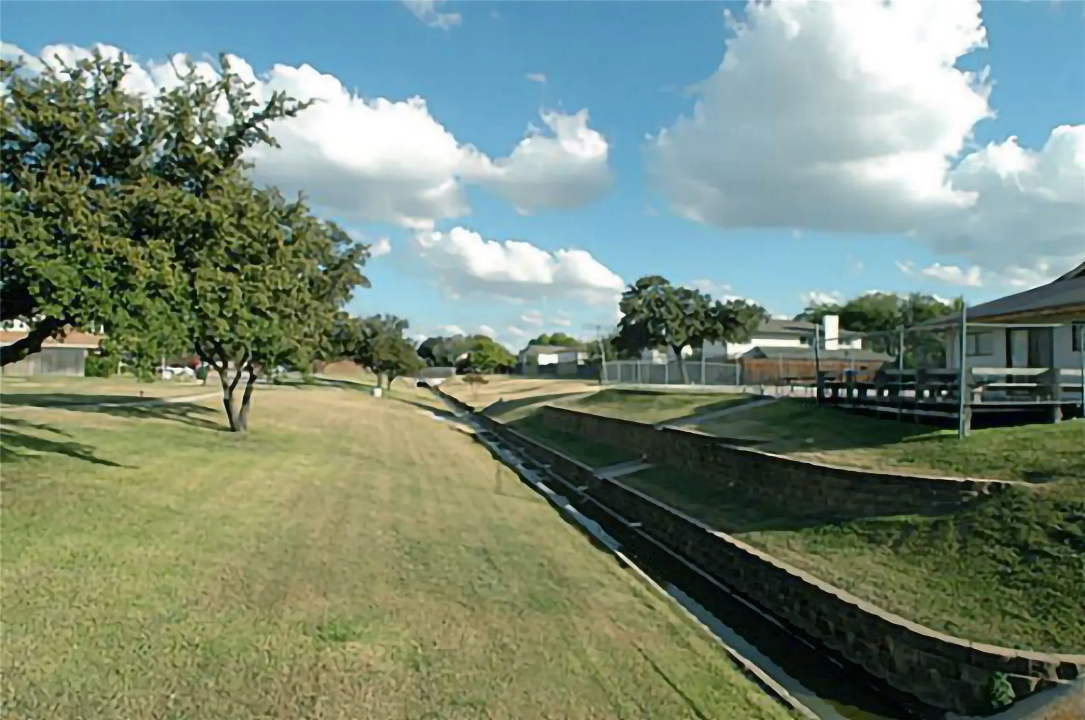 Beautiful greenbelt