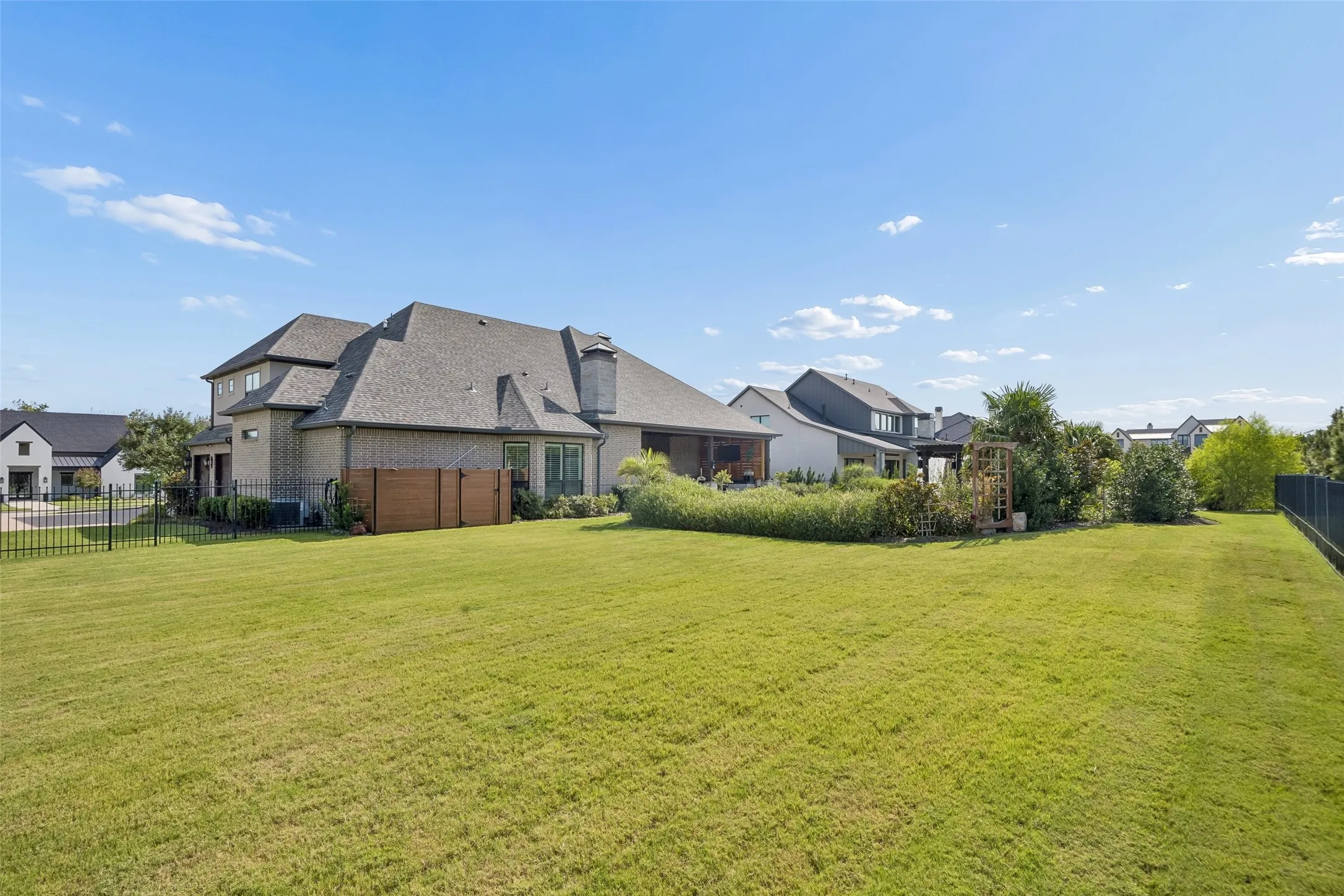 An Expansive 1/2 Acre Homesite with Room to Breathe – The generous lot provides a broad lawn, established landscaping, and meaningful separation around the home while preserving space for the pool and outdoor living areas.
