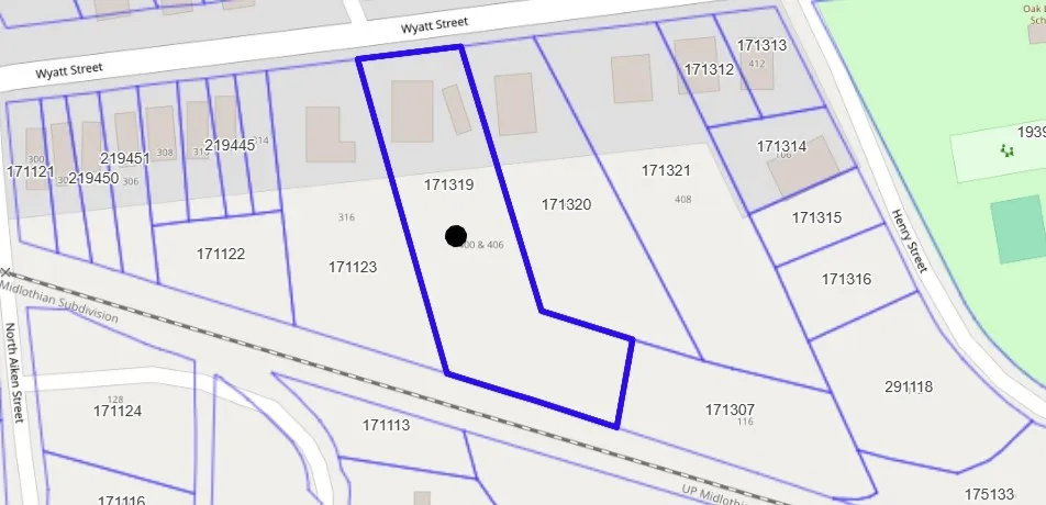 boundary lines from CAD maps