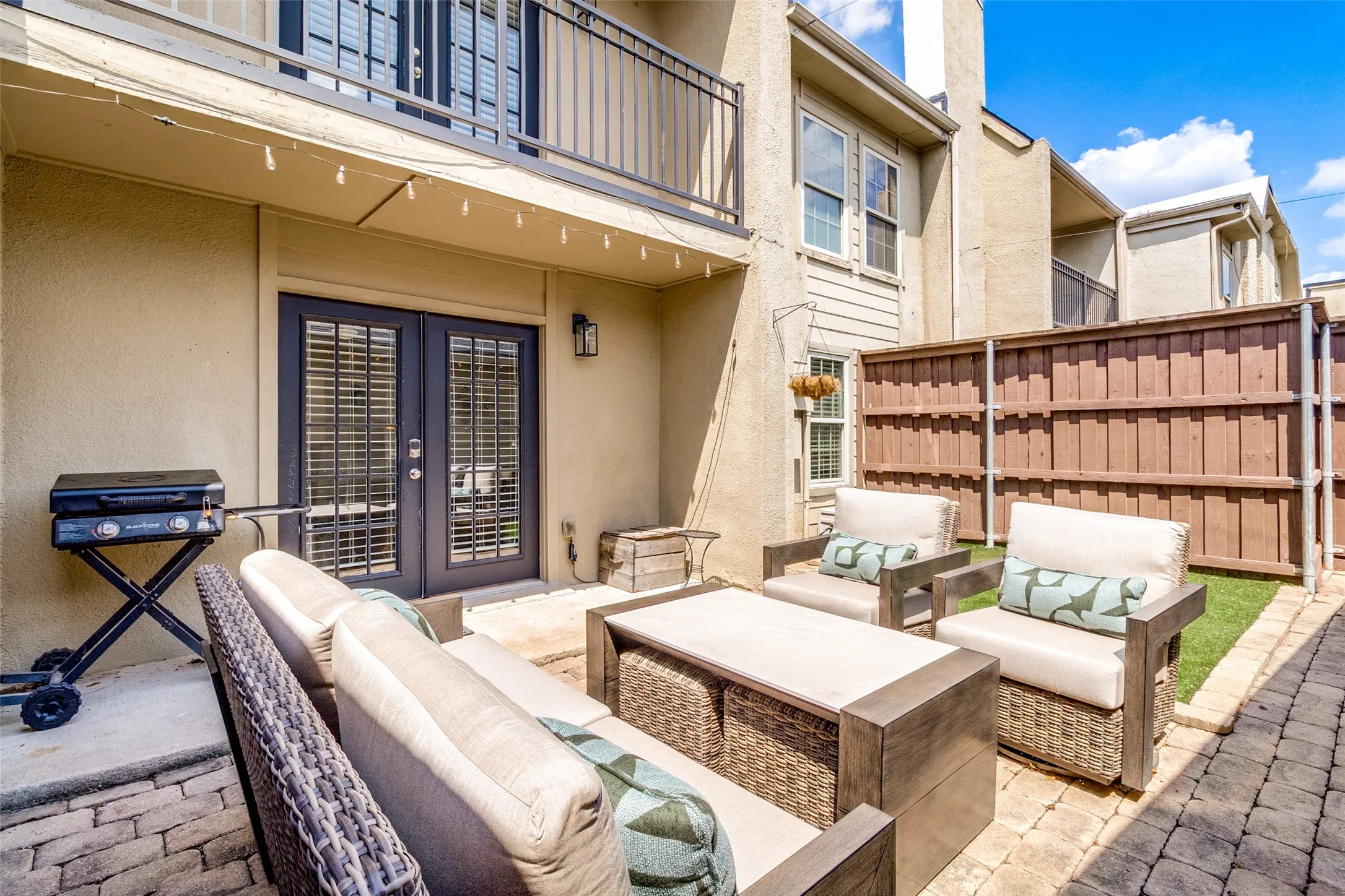 with access to 2 car garage