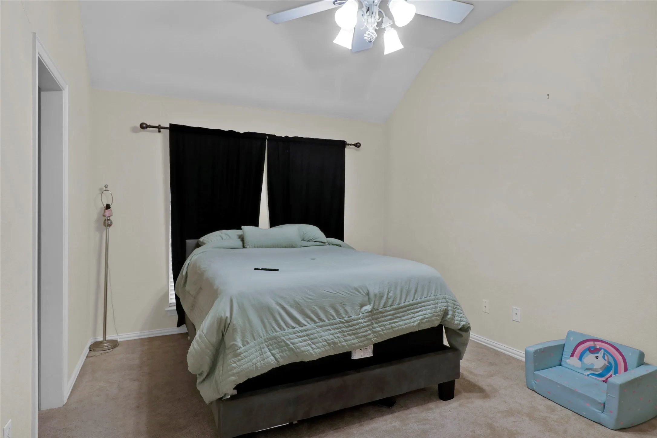 Secondary bedrooms are spacious.