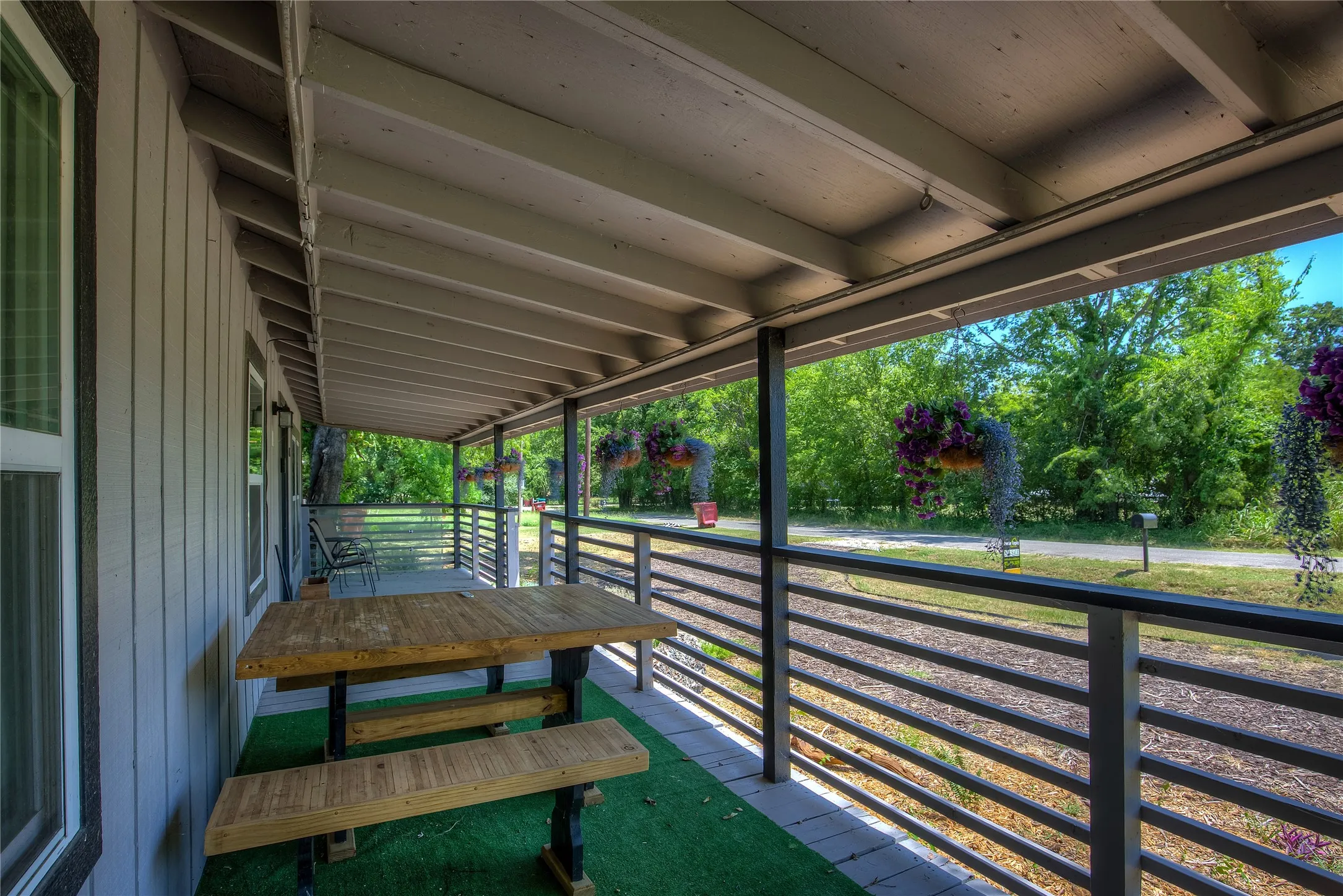 View of patio