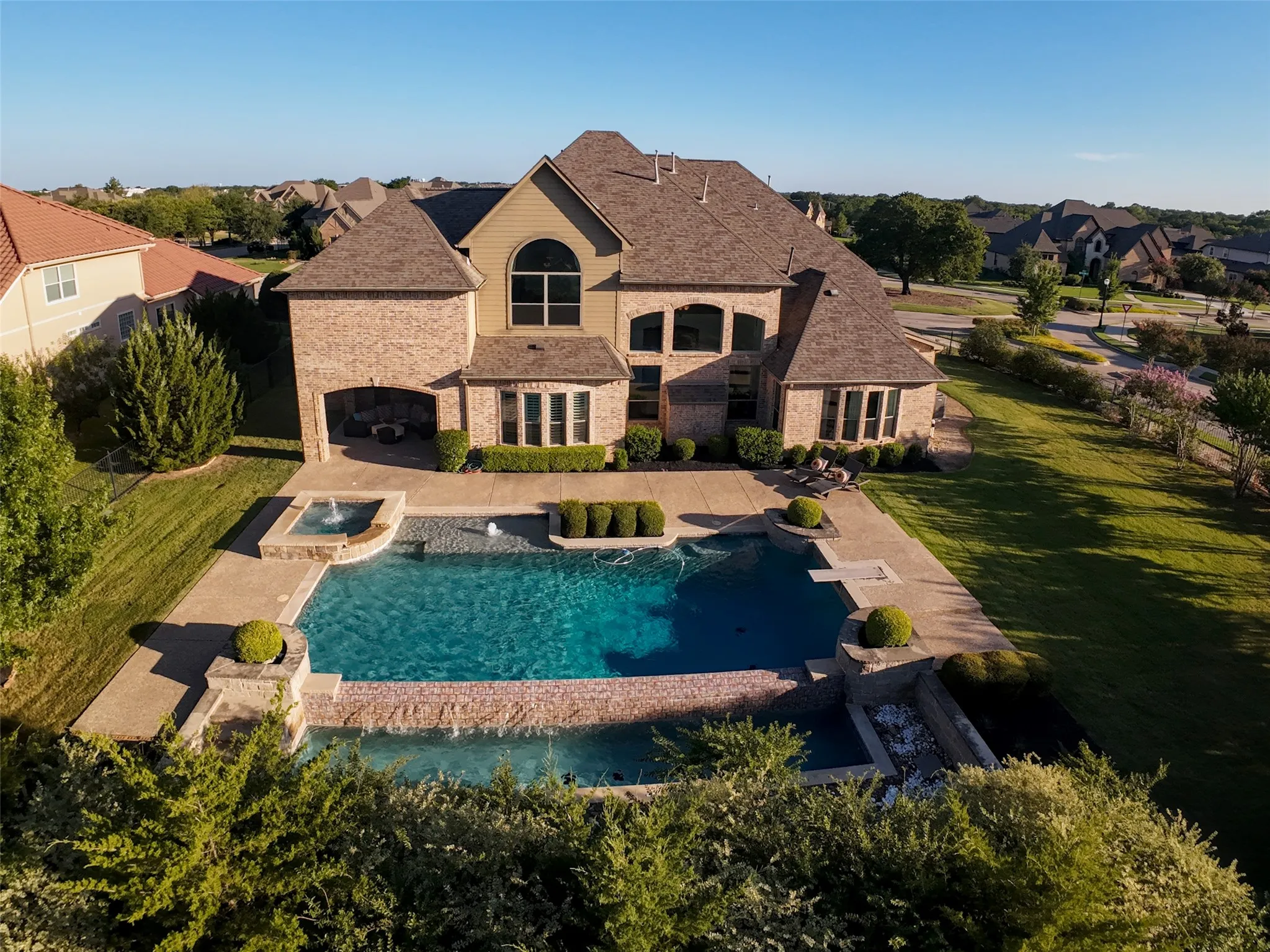 Expansive backyard is just over half and acre and offers major greenspace for the ultimate outdoor experience!