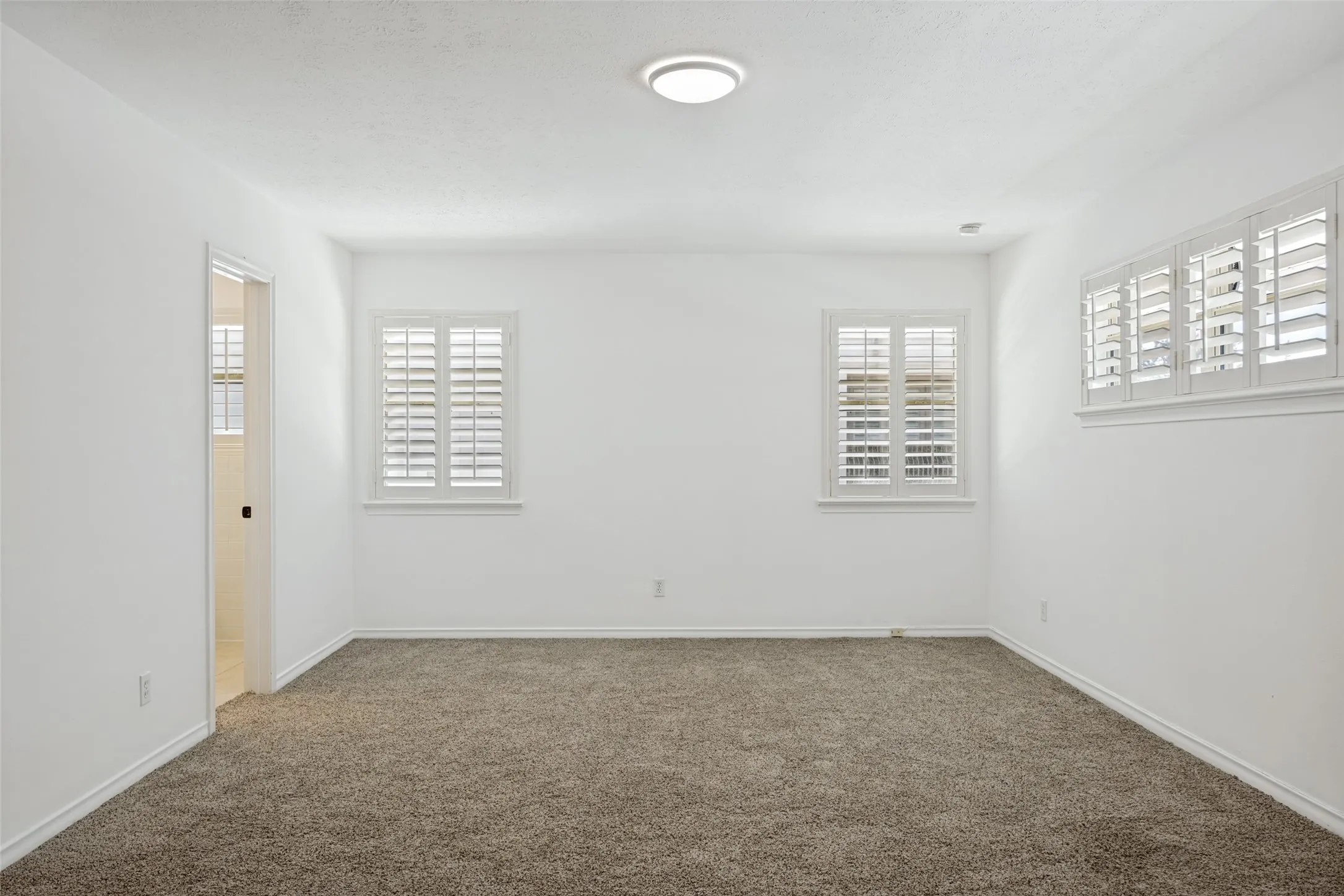 Primary Bedroom with losts of natural light