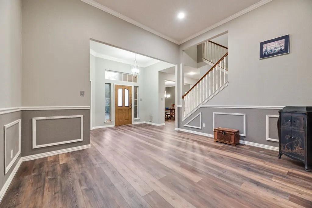 Formal living room entry