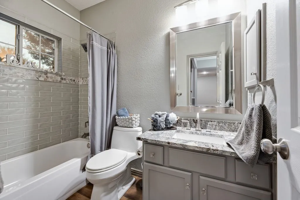 Full bath on first floor