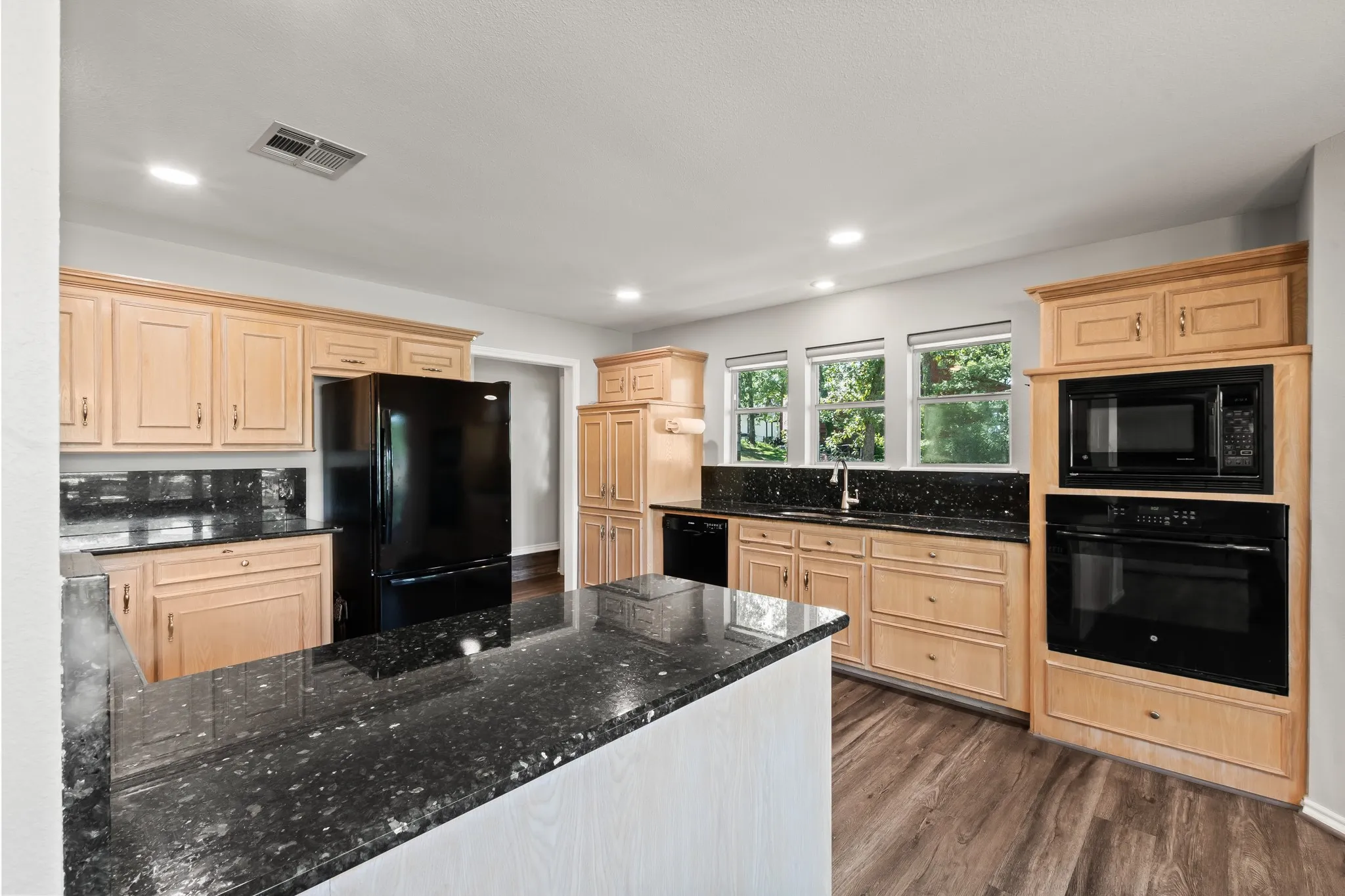 Plenty of cabinet and pantry storage.