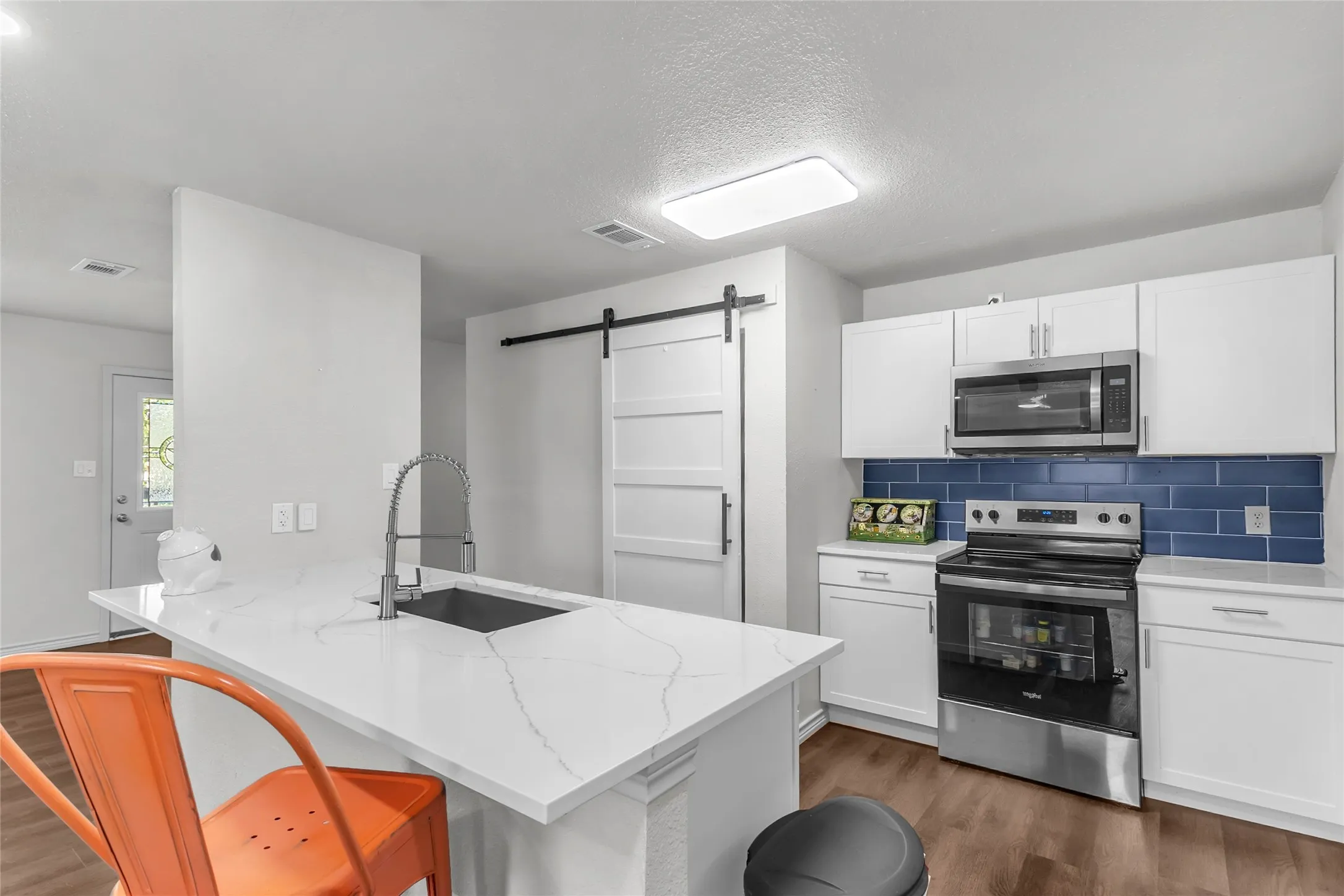 New Appliances include Range and Dishwasher
