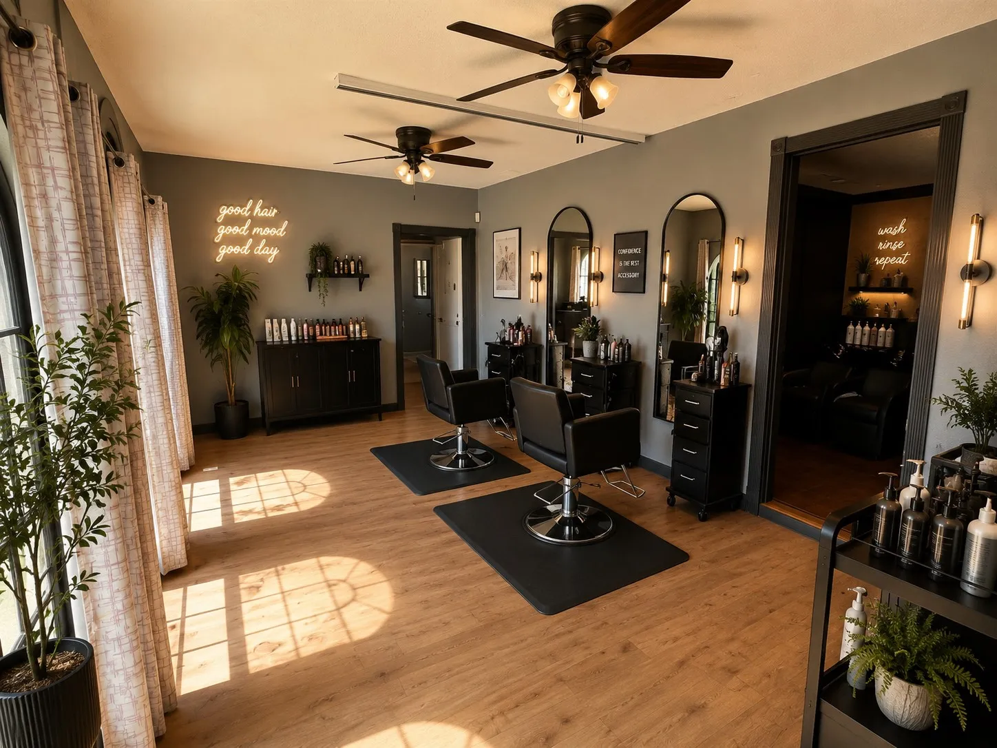 Flexible spaces can be tailored for many different types of business. (This image is virtually staged)
