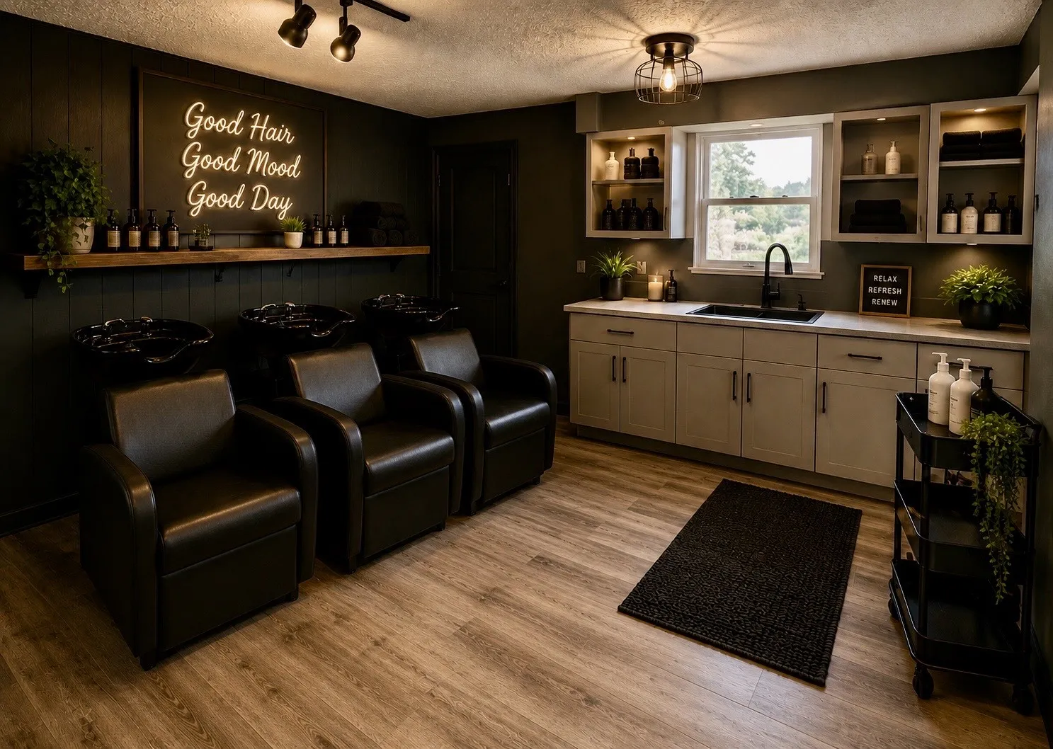 Flexible spaces can be tailored for any business. (This image is virtually staged)