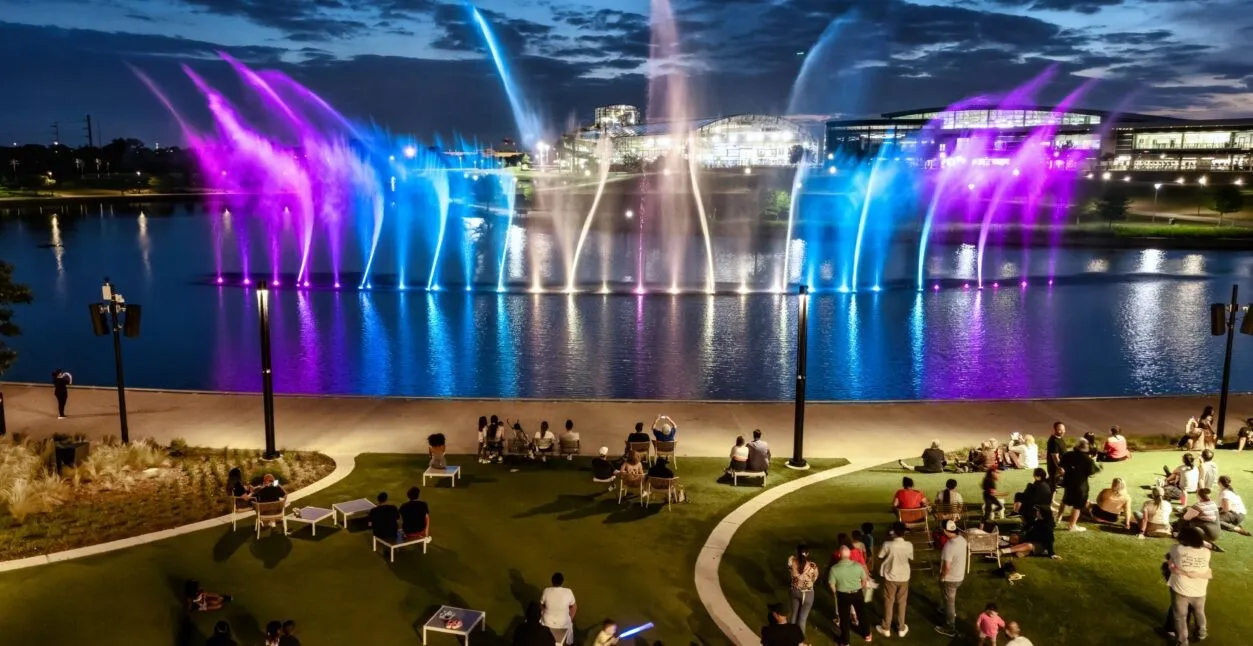 Enjoy a Water Show at Epic Central and explore tons of fun nearby! You don't have to hop on a plane to have fun!