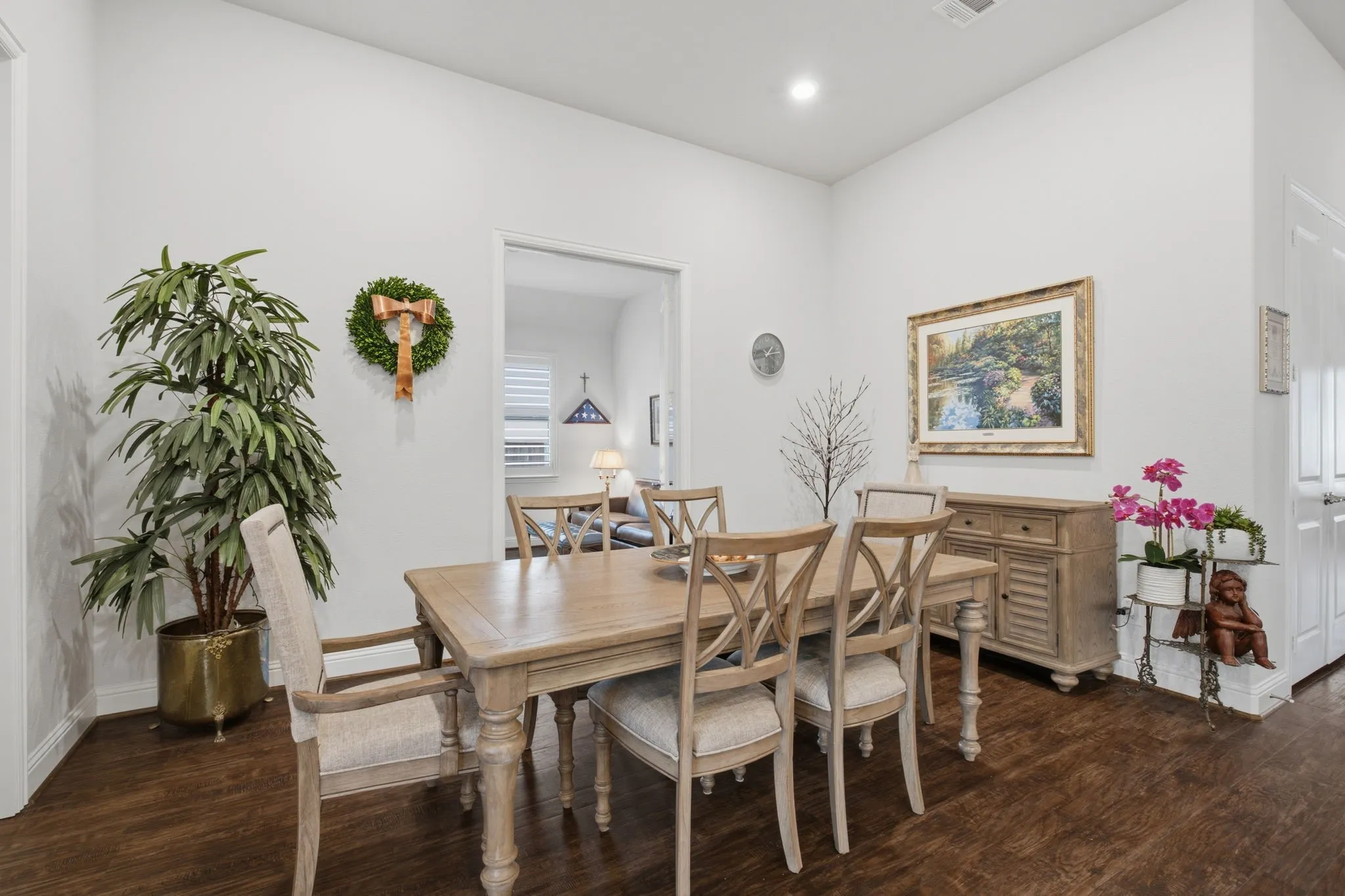 Two Dining Areas in this beautiful home.