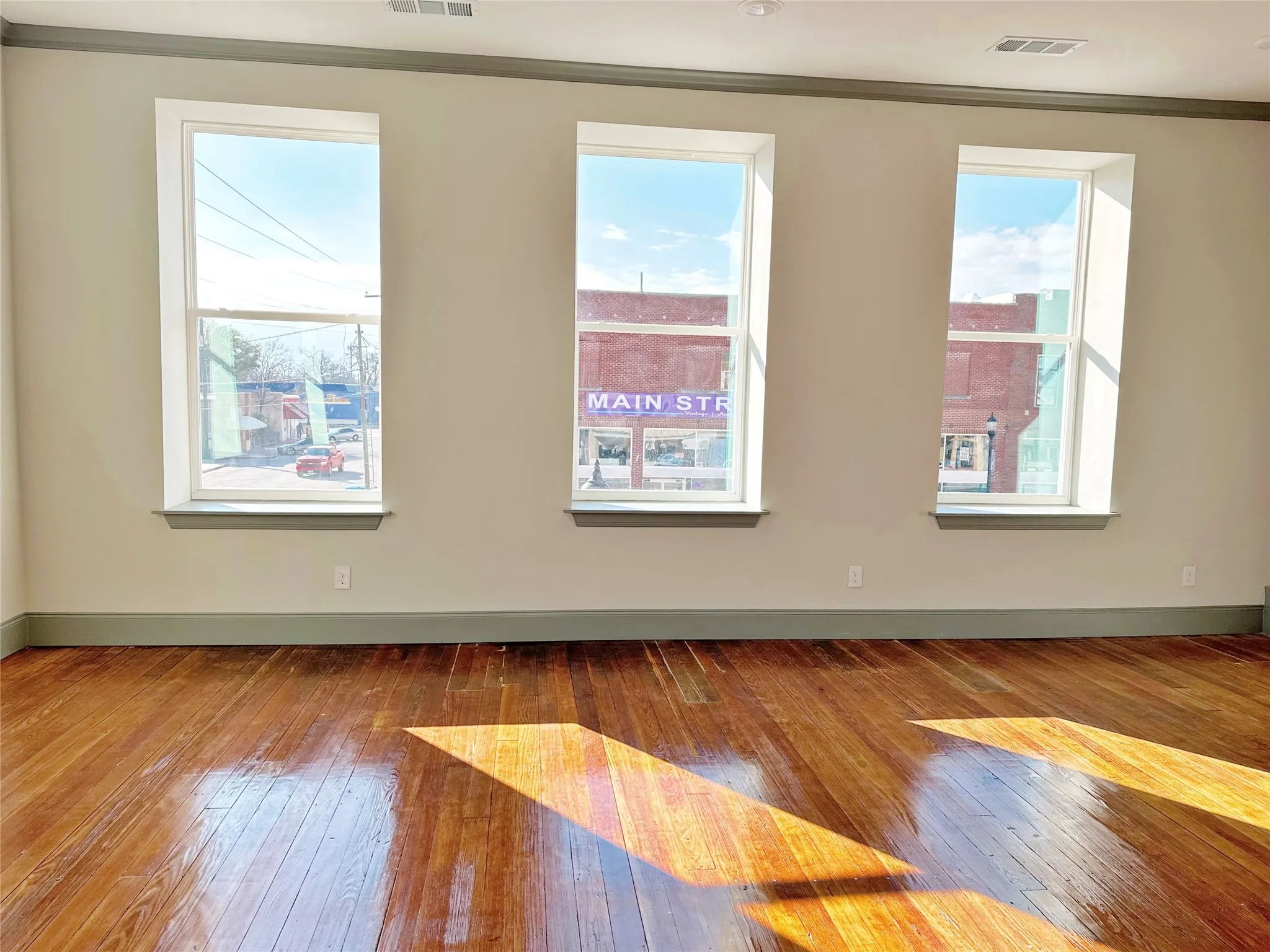 Hardwood floors and two beautiful natural lighted lofts!