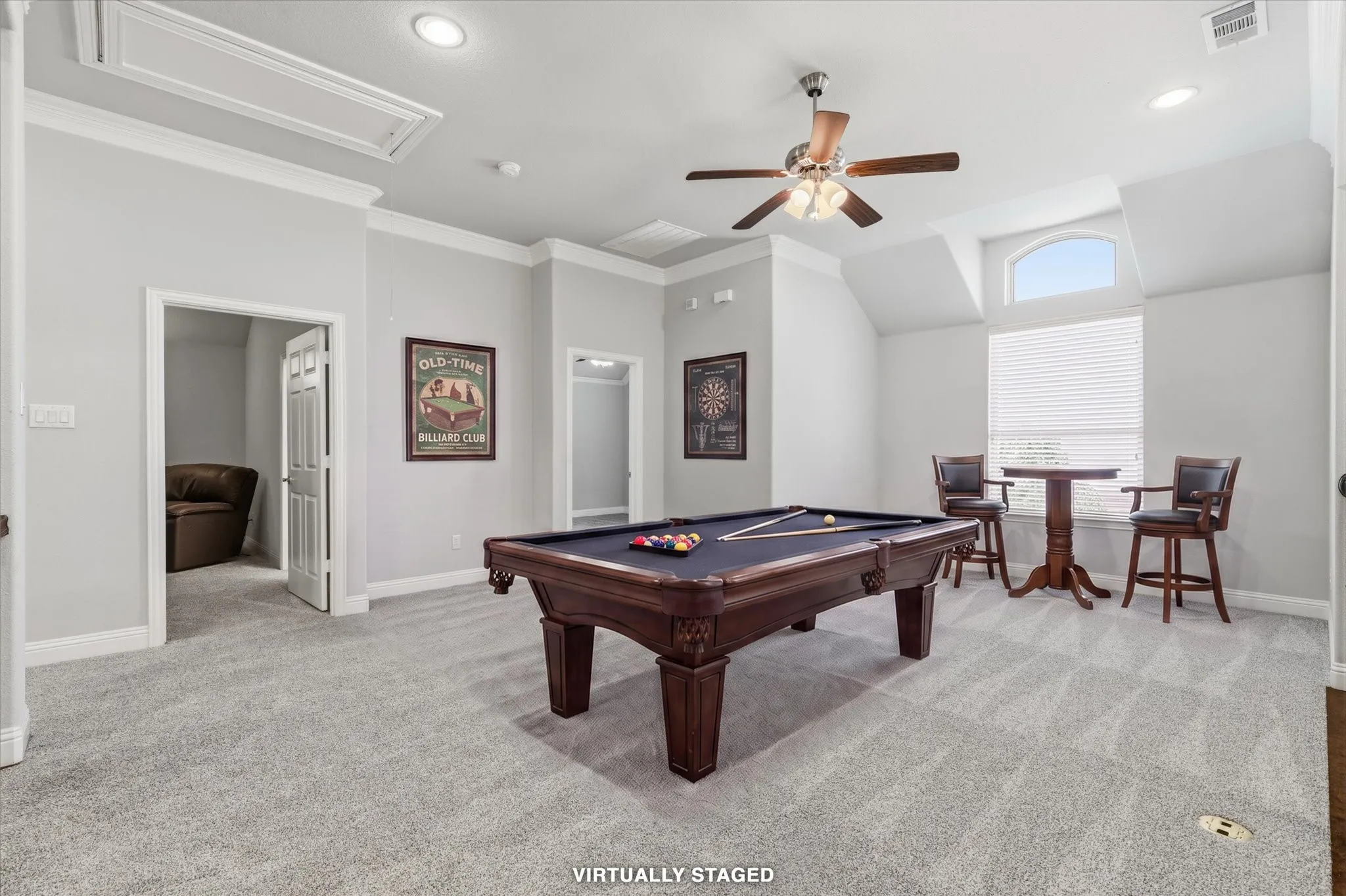Upstairs Living Room or Game Room