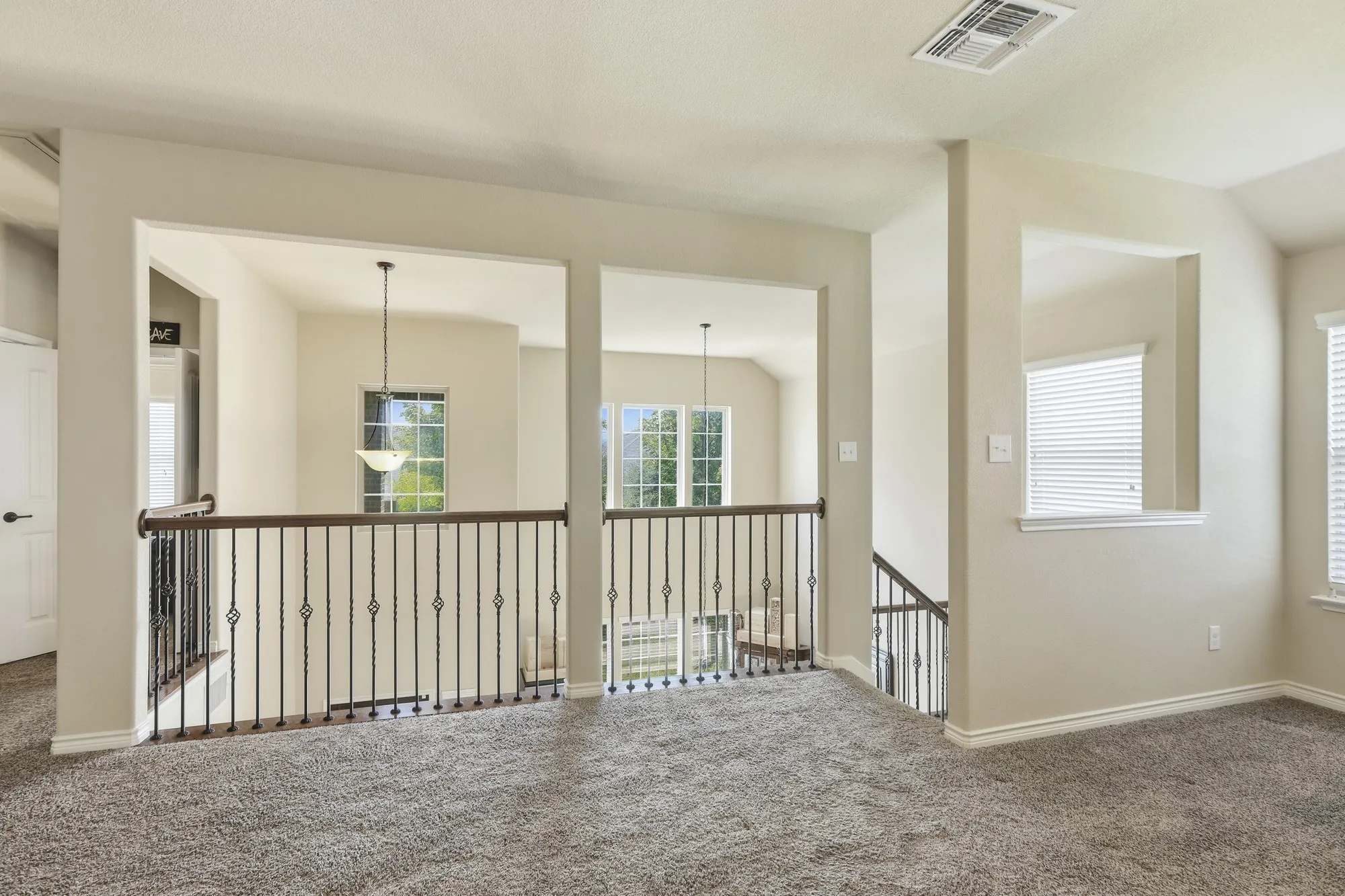 Another view of large game room landing!