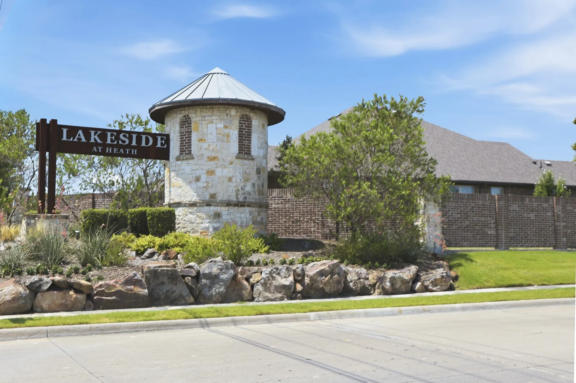 Complete with community pool and pond!