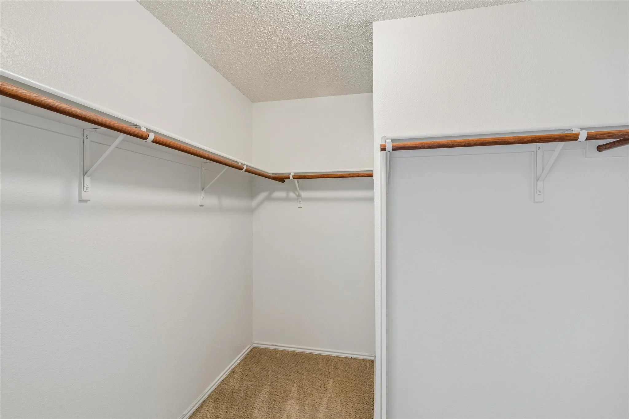 Walk in closet in primary