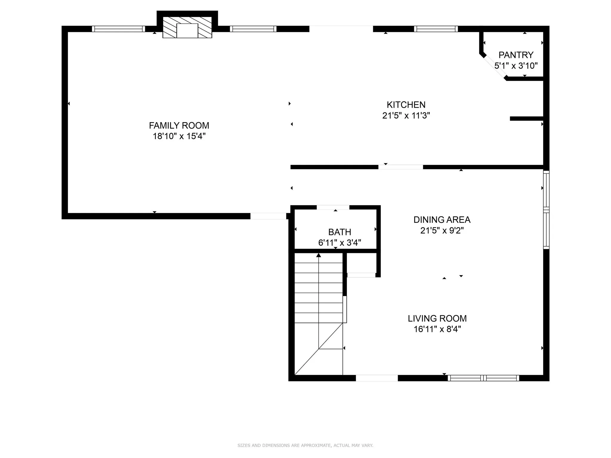 View of floor plan / room layout