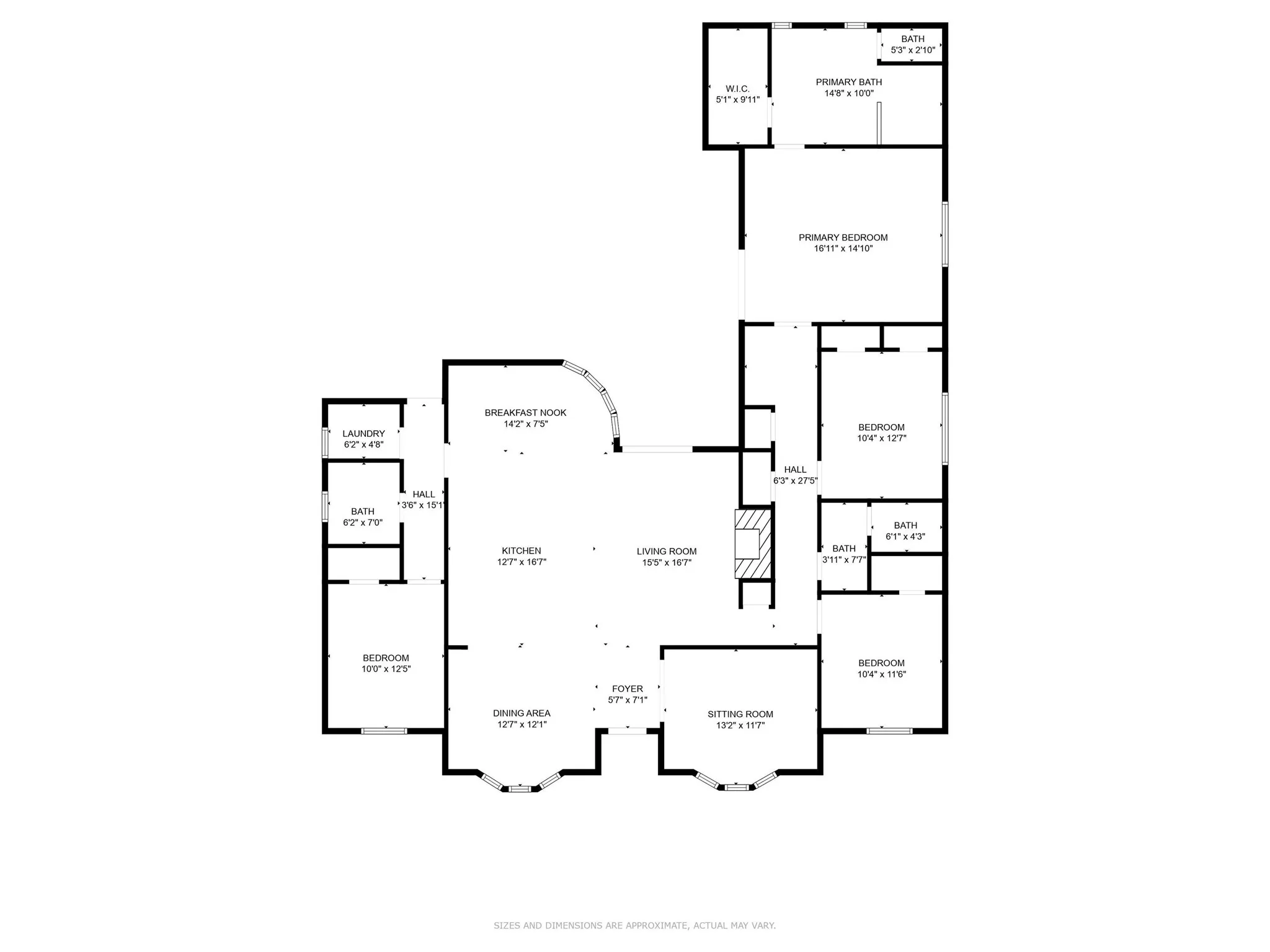 View of room layout
