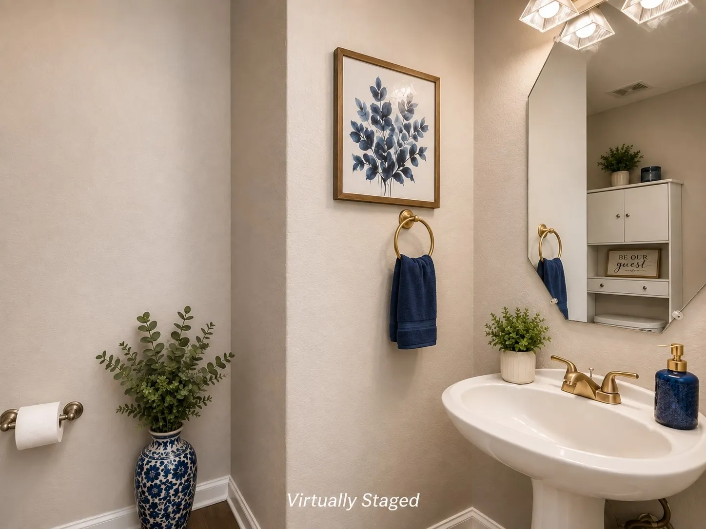 Powder Room Downstairs