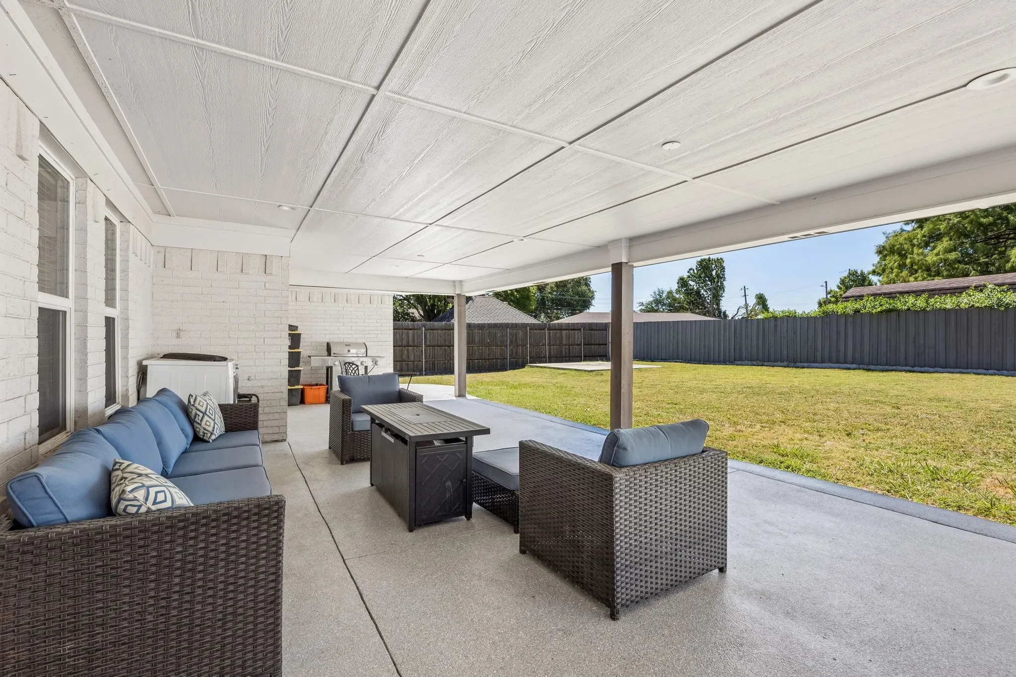 Large Covered Patio