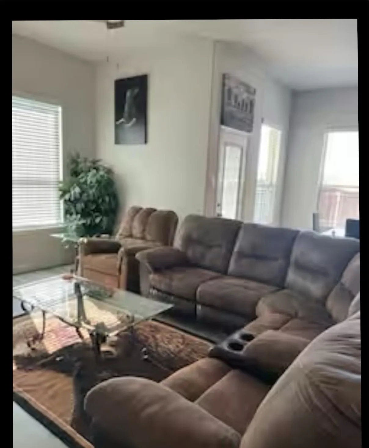 View of living room