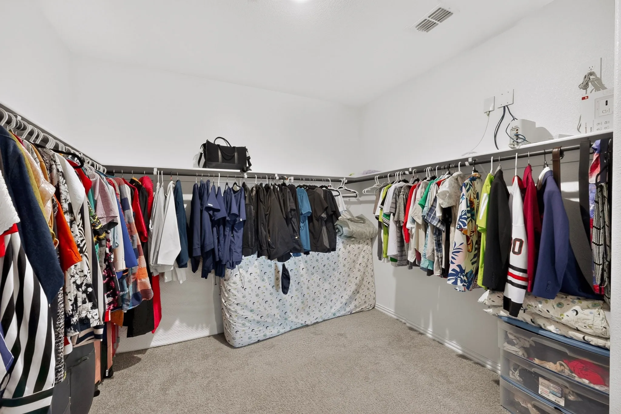 Master bedroom closet