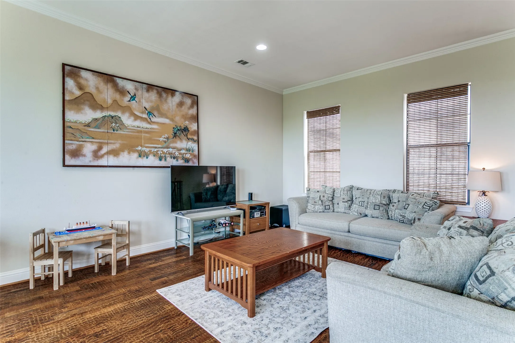 Generous living room with an open, airy feel and plenty of space for relaxing or entertaining.