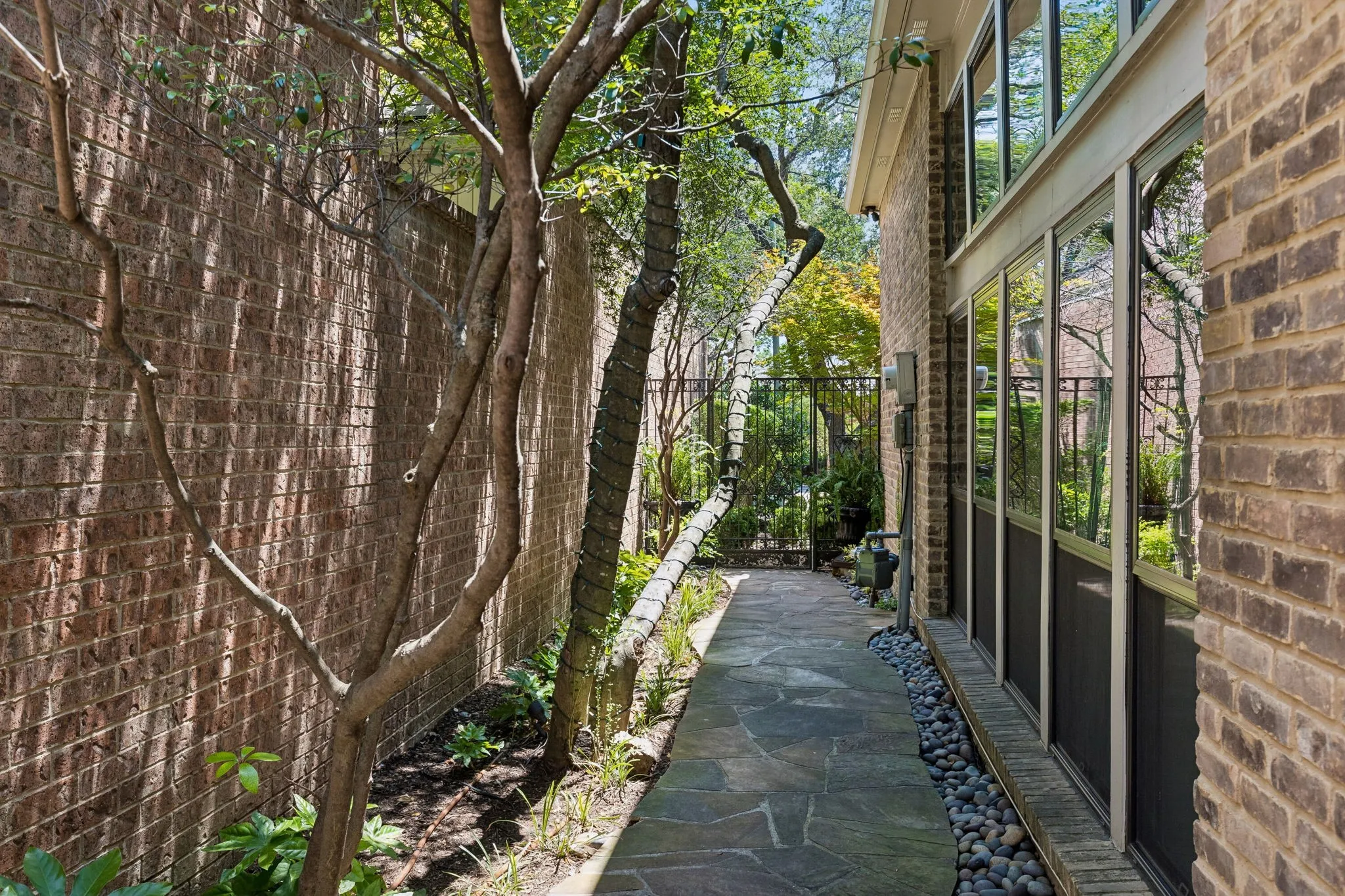 The whole property is just manicured like a park.
