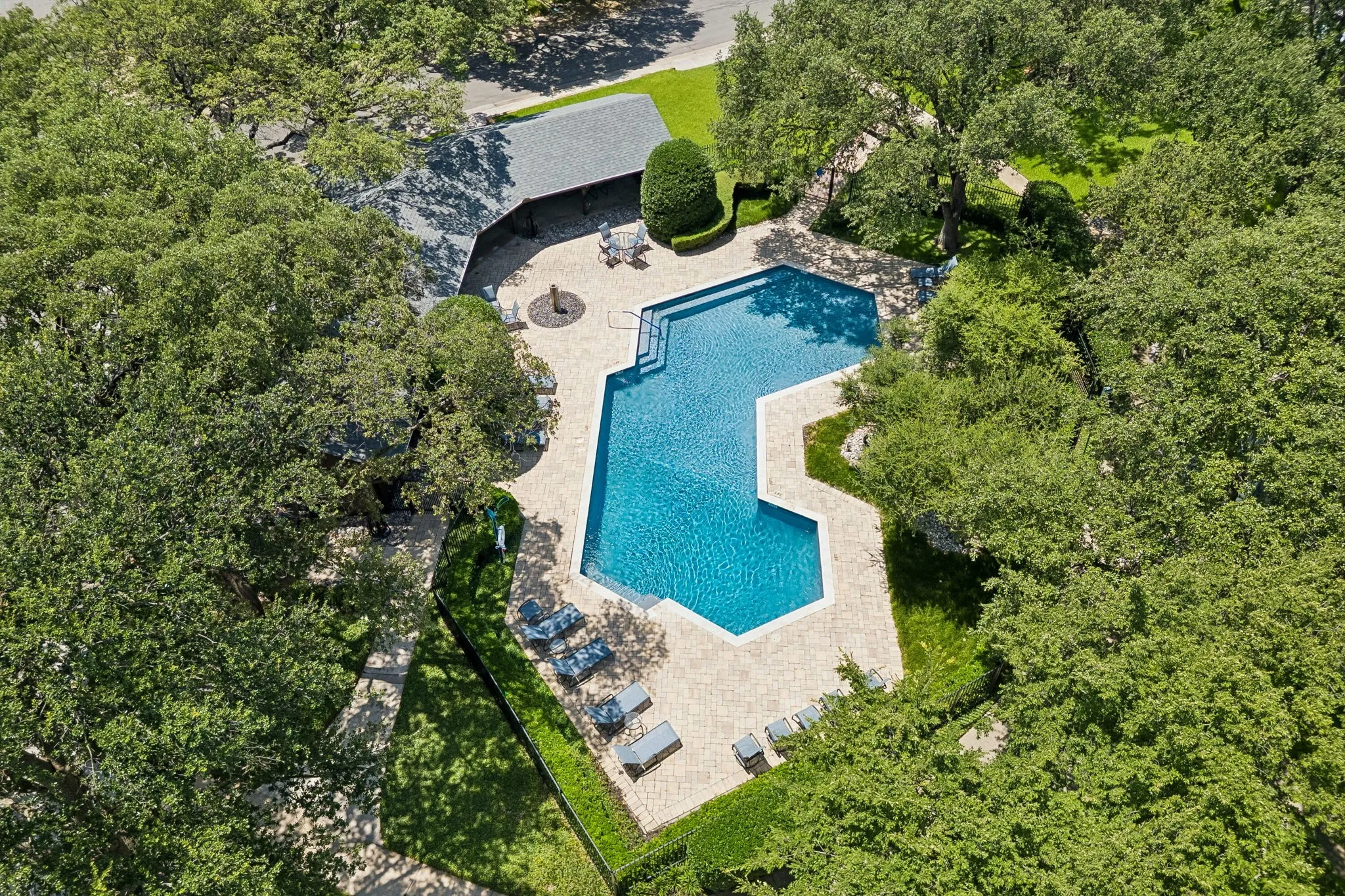 The cabana and resort style pool is one of the community's great amenities!