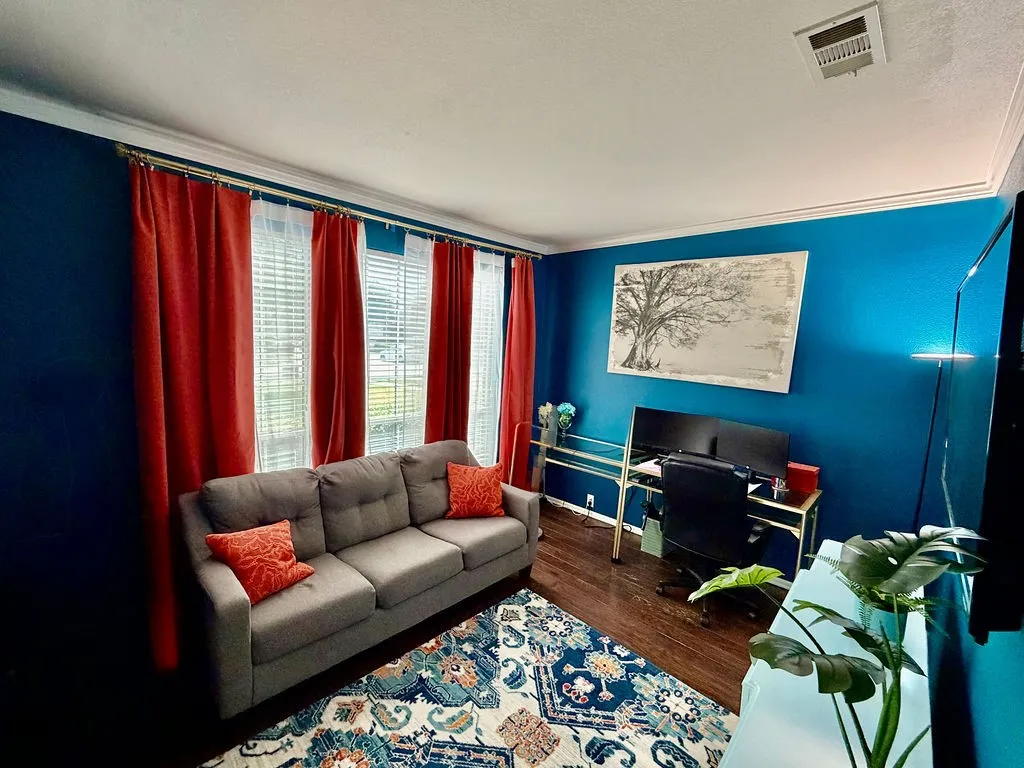 Office off of foyer