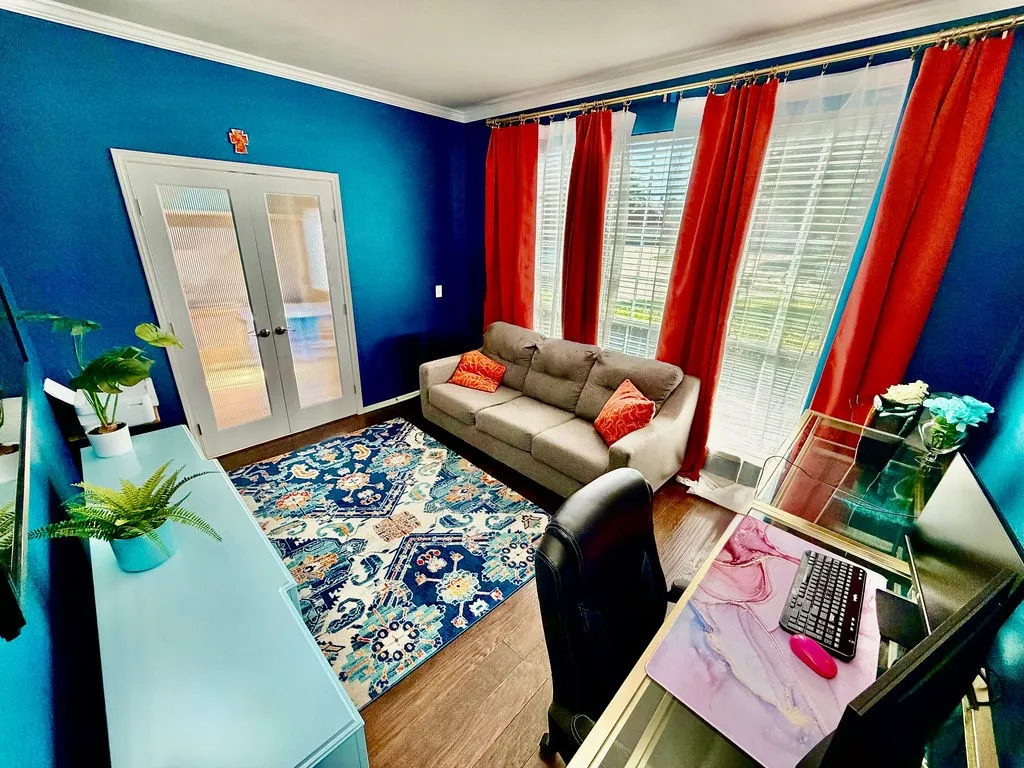 Office off of foyer