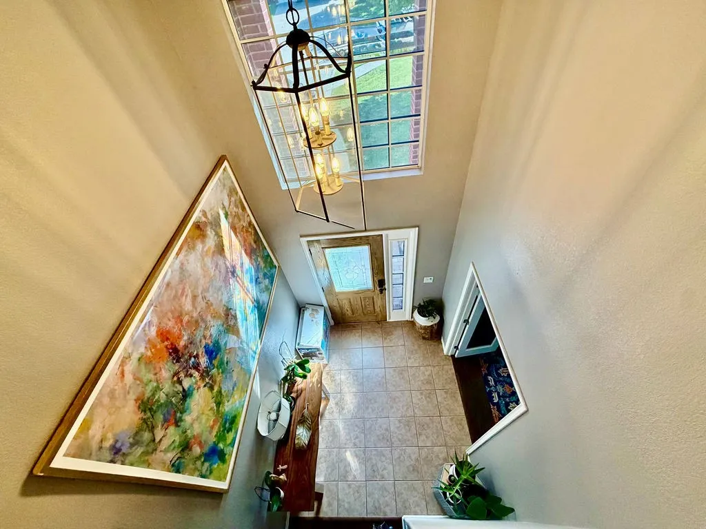 Entry view from above