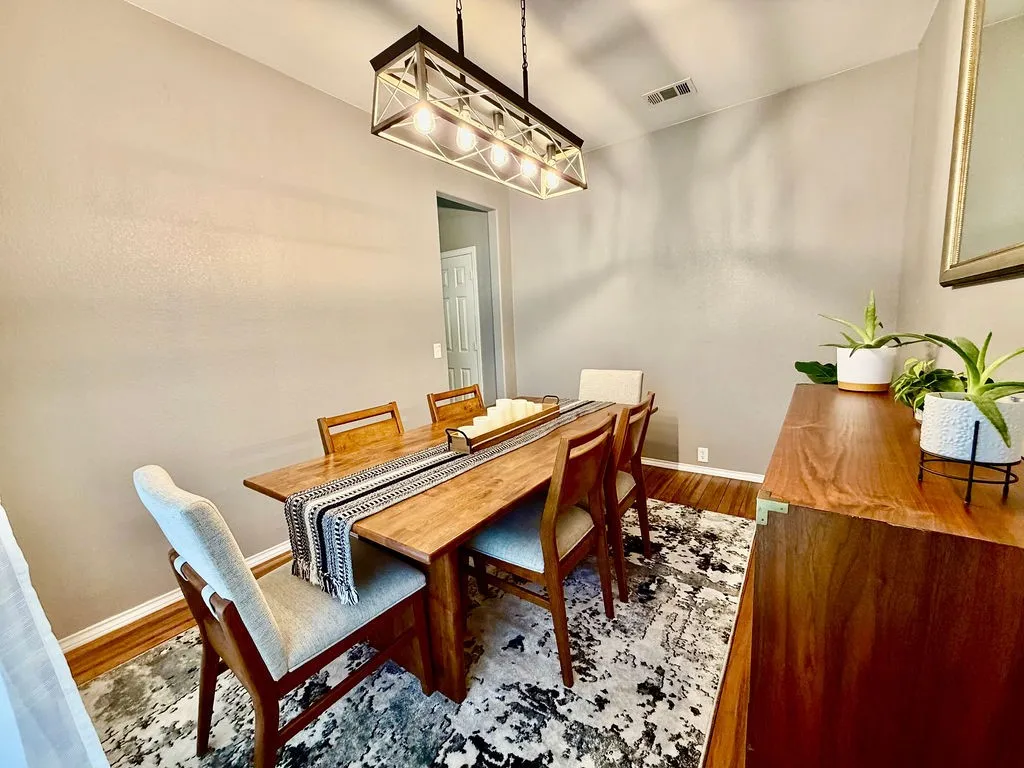 Formal dining area