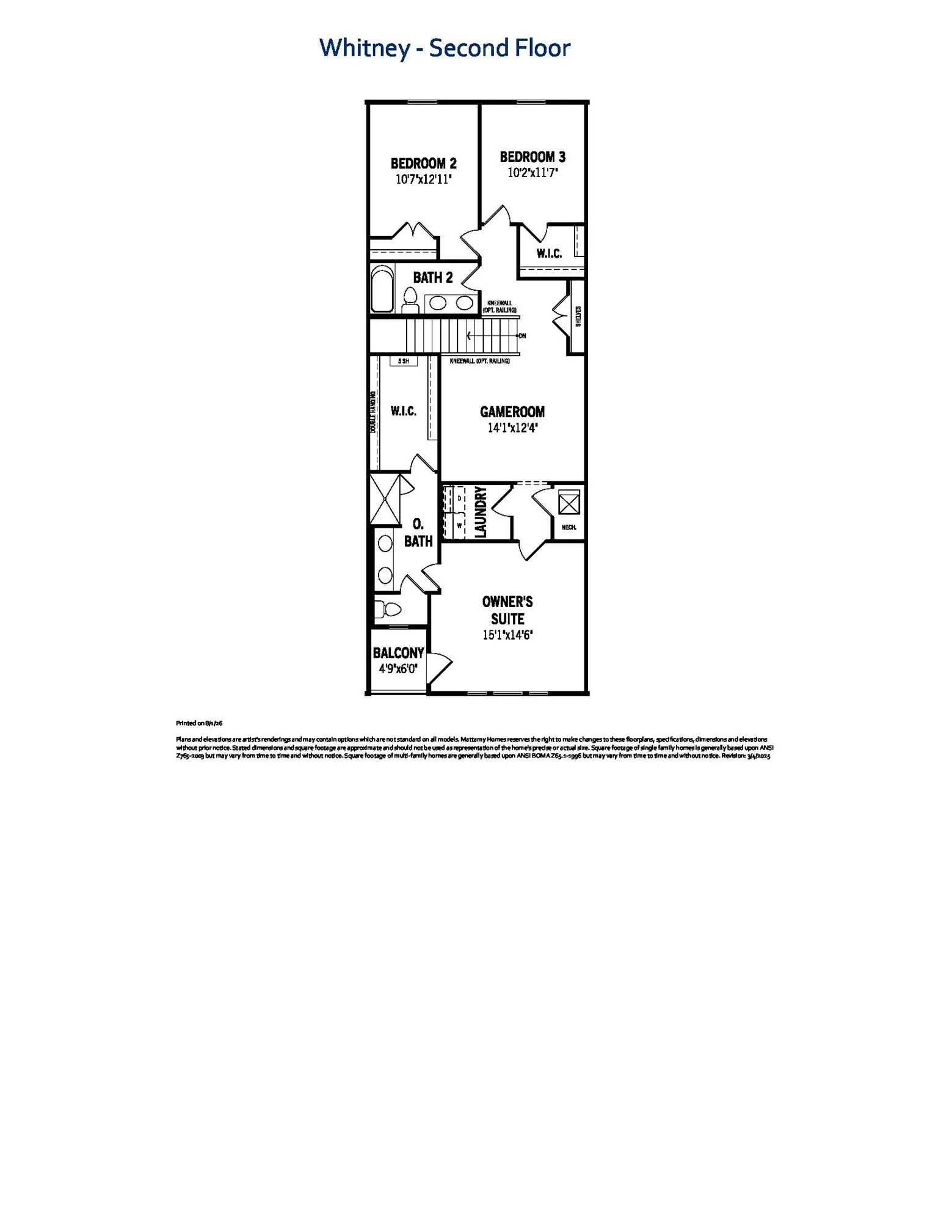 Whitney - Second Floor