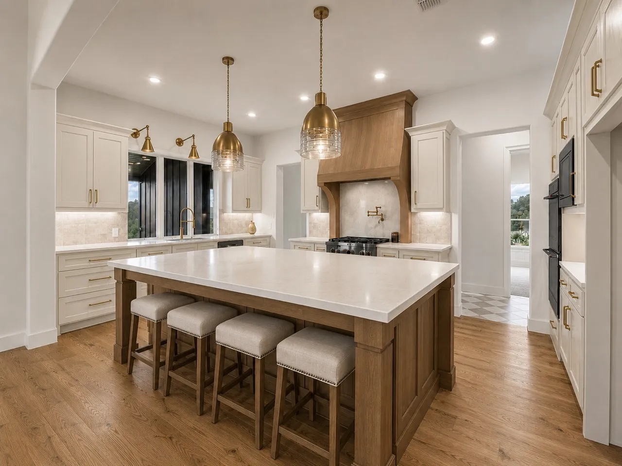 Kitchen inspiration (not actual photo)