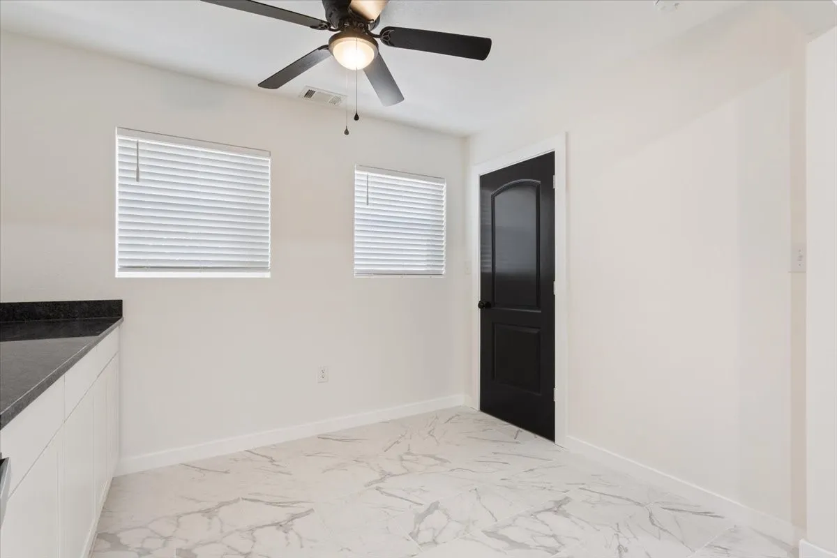 Dining room attached to kitchen.